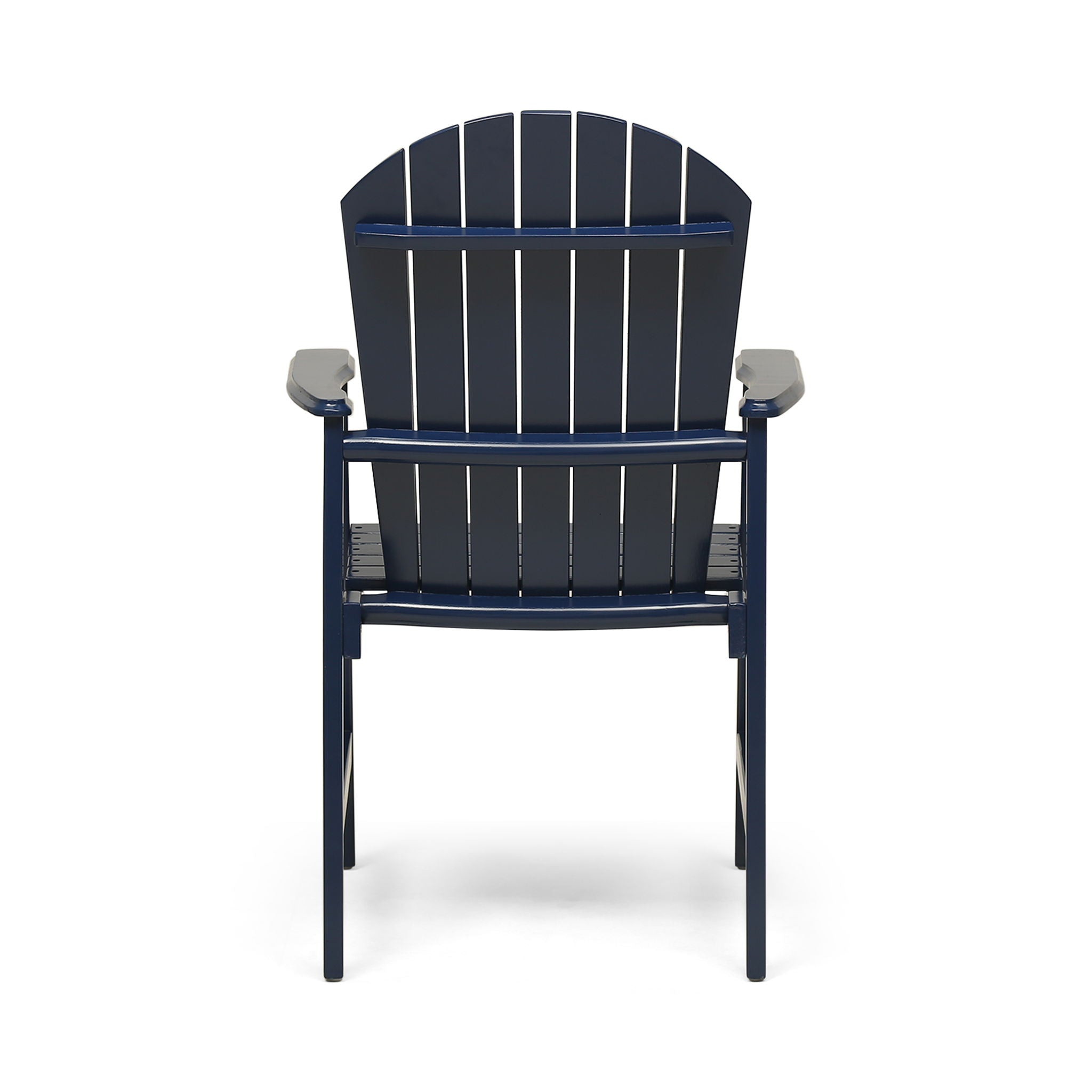 Outdoor Weather Resistant Acacia Wood Adirondack Dining Chairs (Set of 2) - Best Buy Furniture
