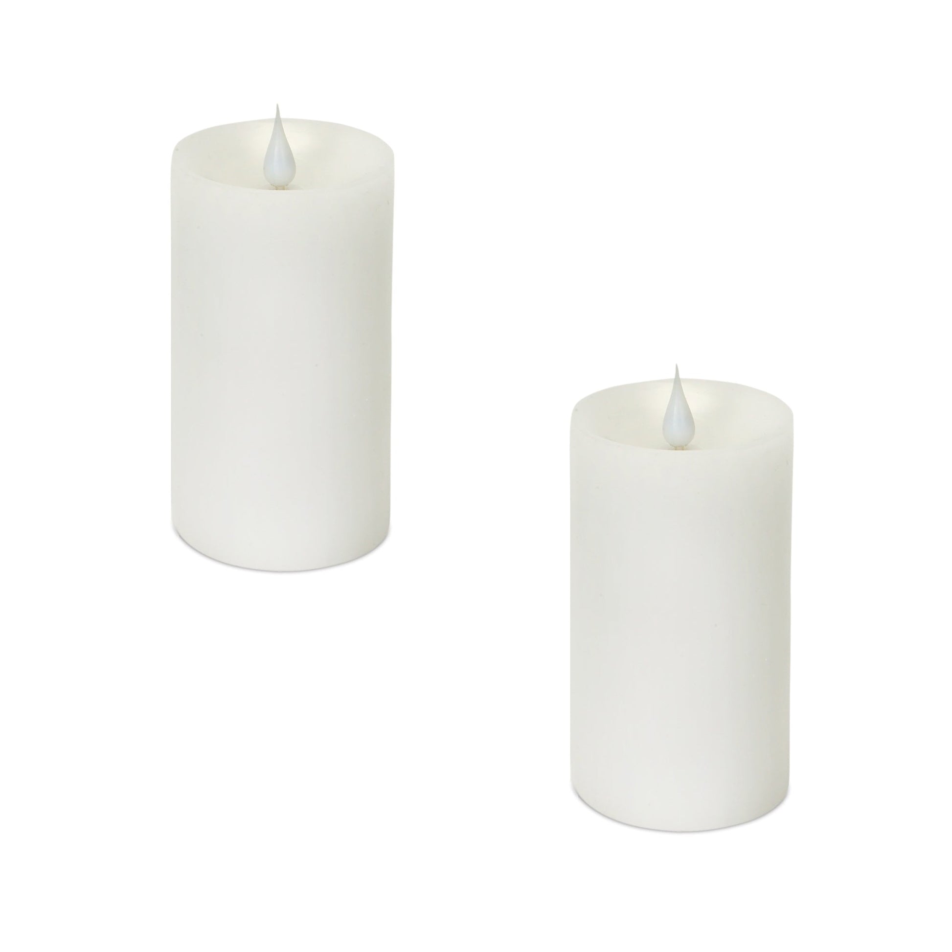Simplux-Designer-LED-Candle-with-Moving-Flame-and-Remote-(Set-of-2)-Candles