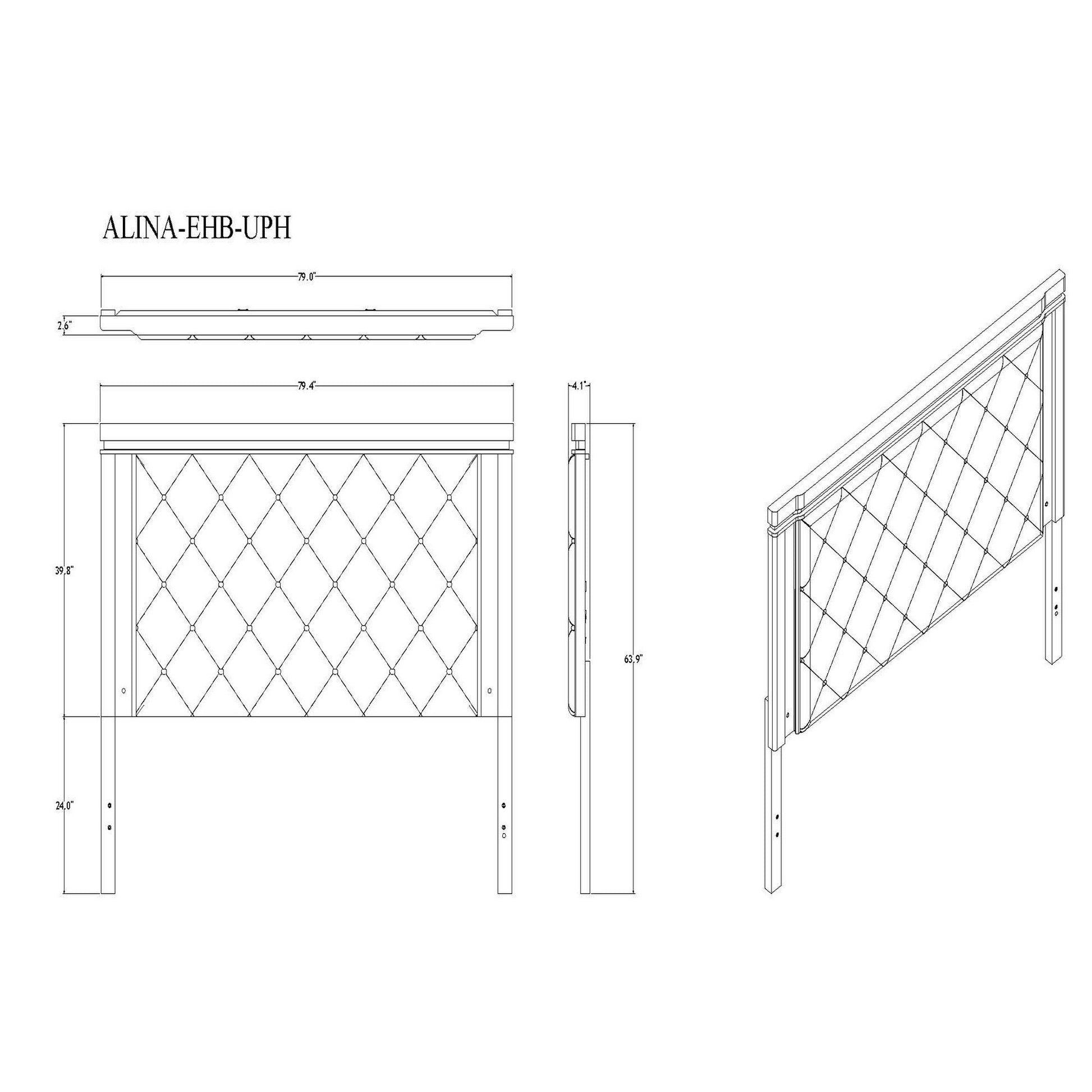 Adalid - Contemporary Bed With LED Lights - Best Buy Furniture