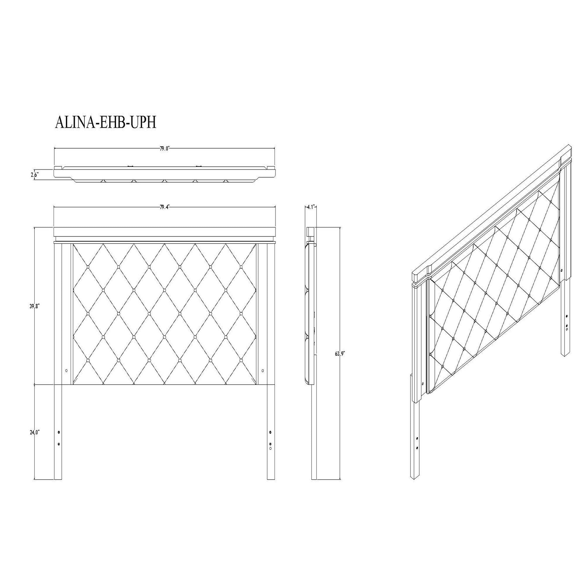 Adalid - Contemporary Bed With LED Lights - Best Buy Furniture