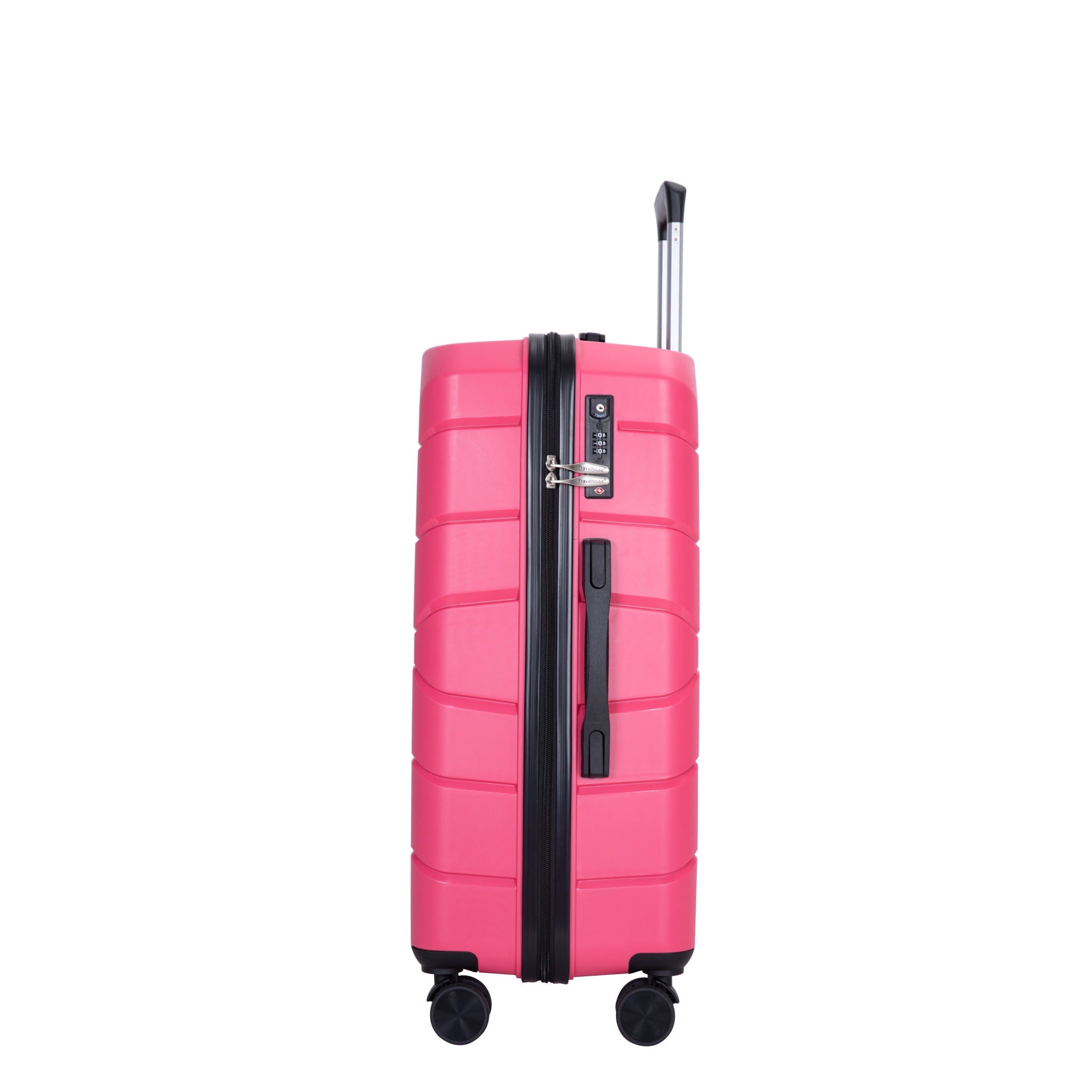 Hardshell Suitcase Spinner Wheels Lightweight Durable Suitcase With Tsa Lock, 3 Piece Set