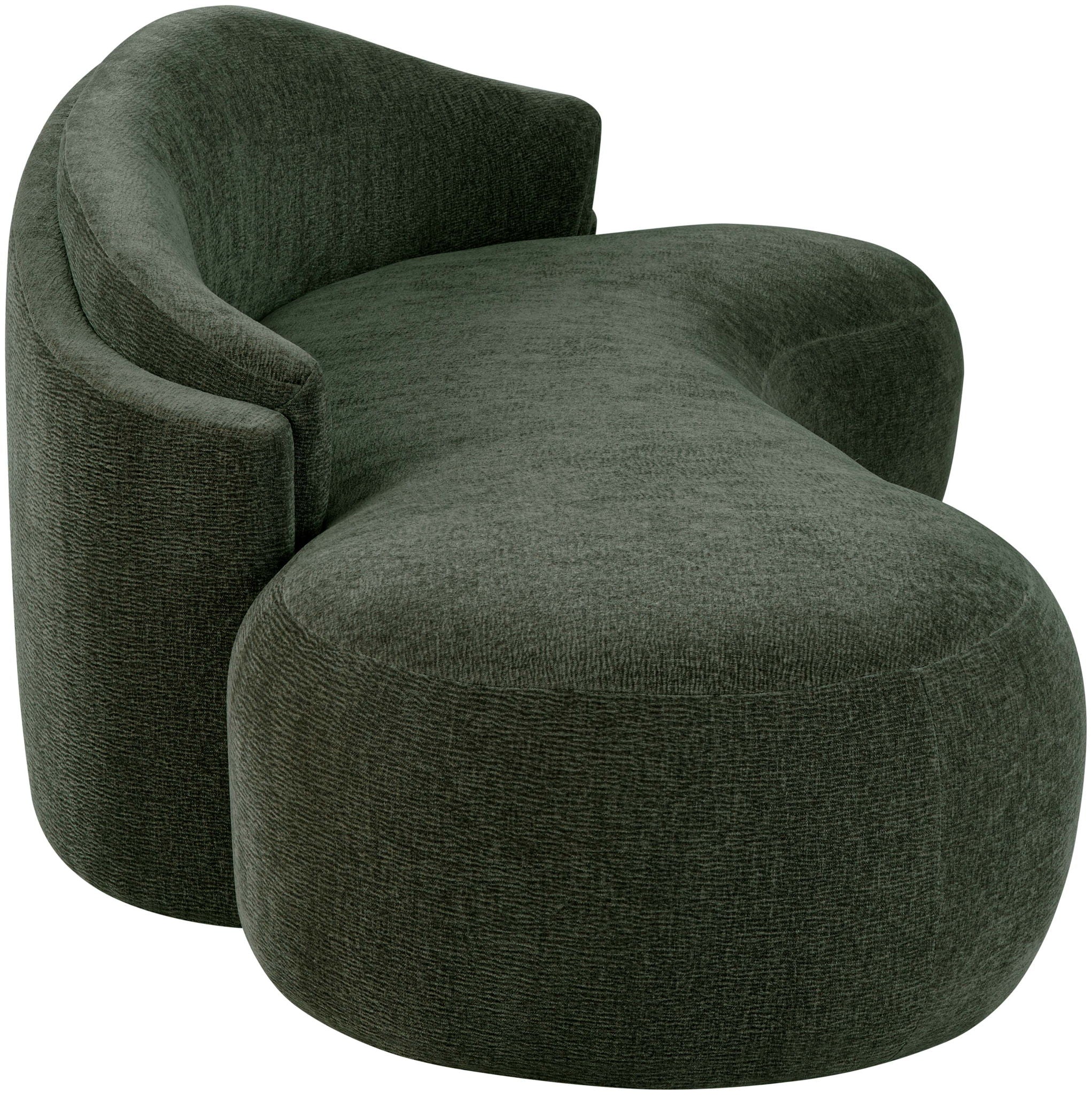 Caspian - Chenille Fabric Upholstered Sofa