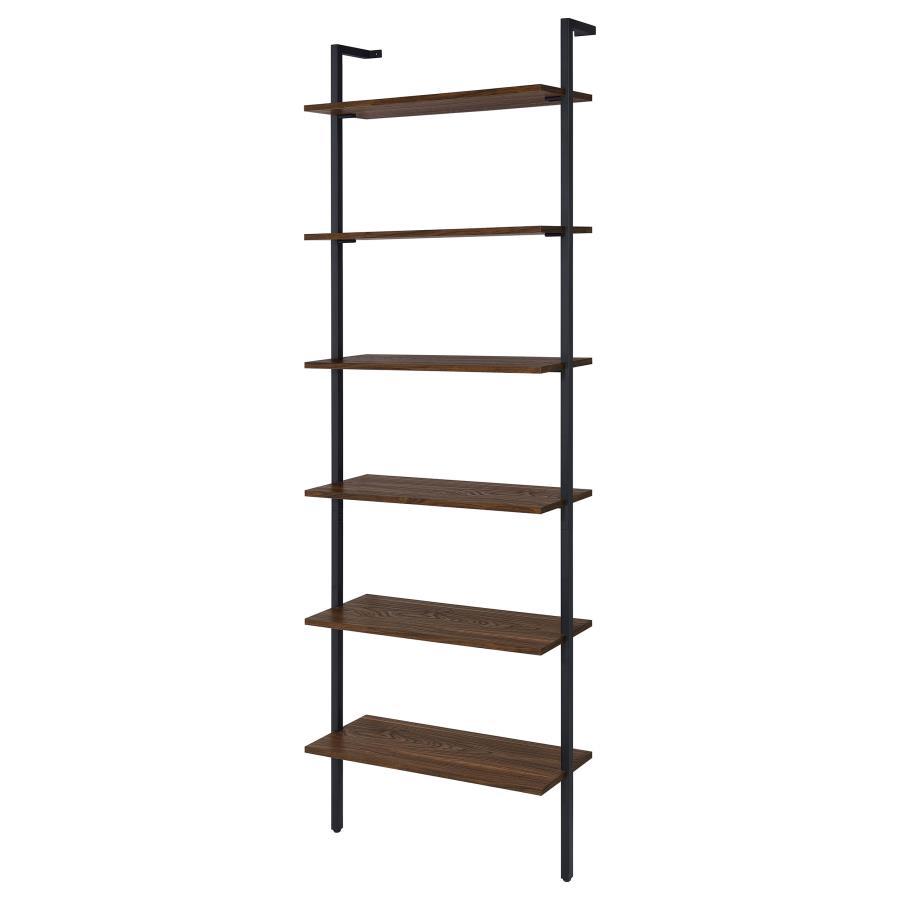 Owens - 3 Piece Wall Mounted Bookshelf Set - Walnut - Best Buy Furniture