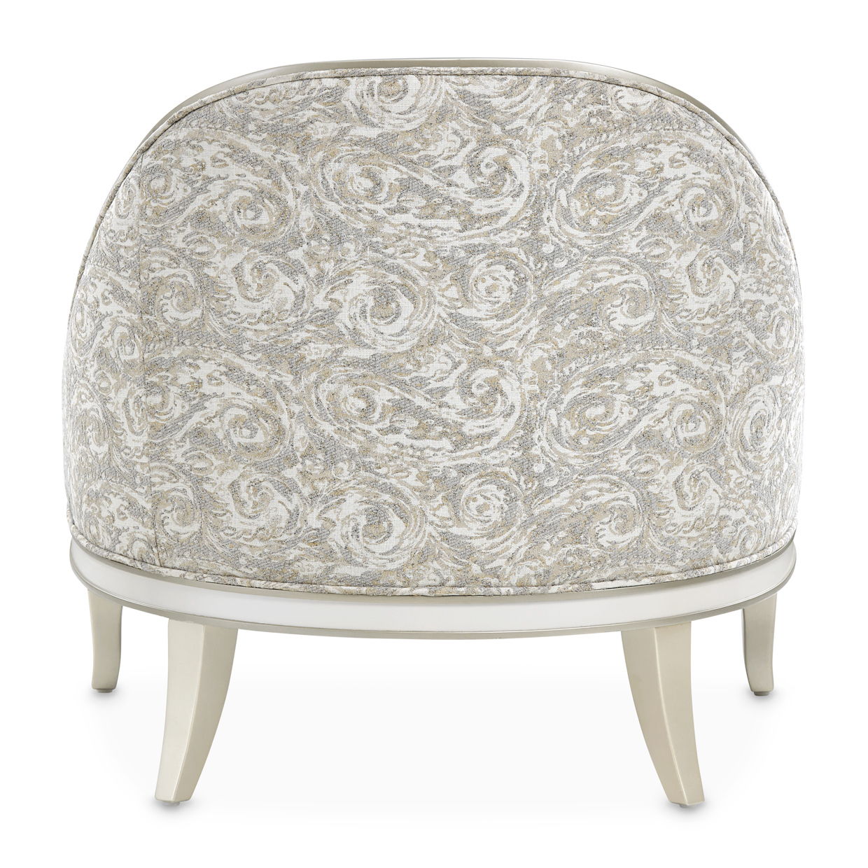 La Marisia - Chenille Accent Chair - Tranquil / Light Champagne