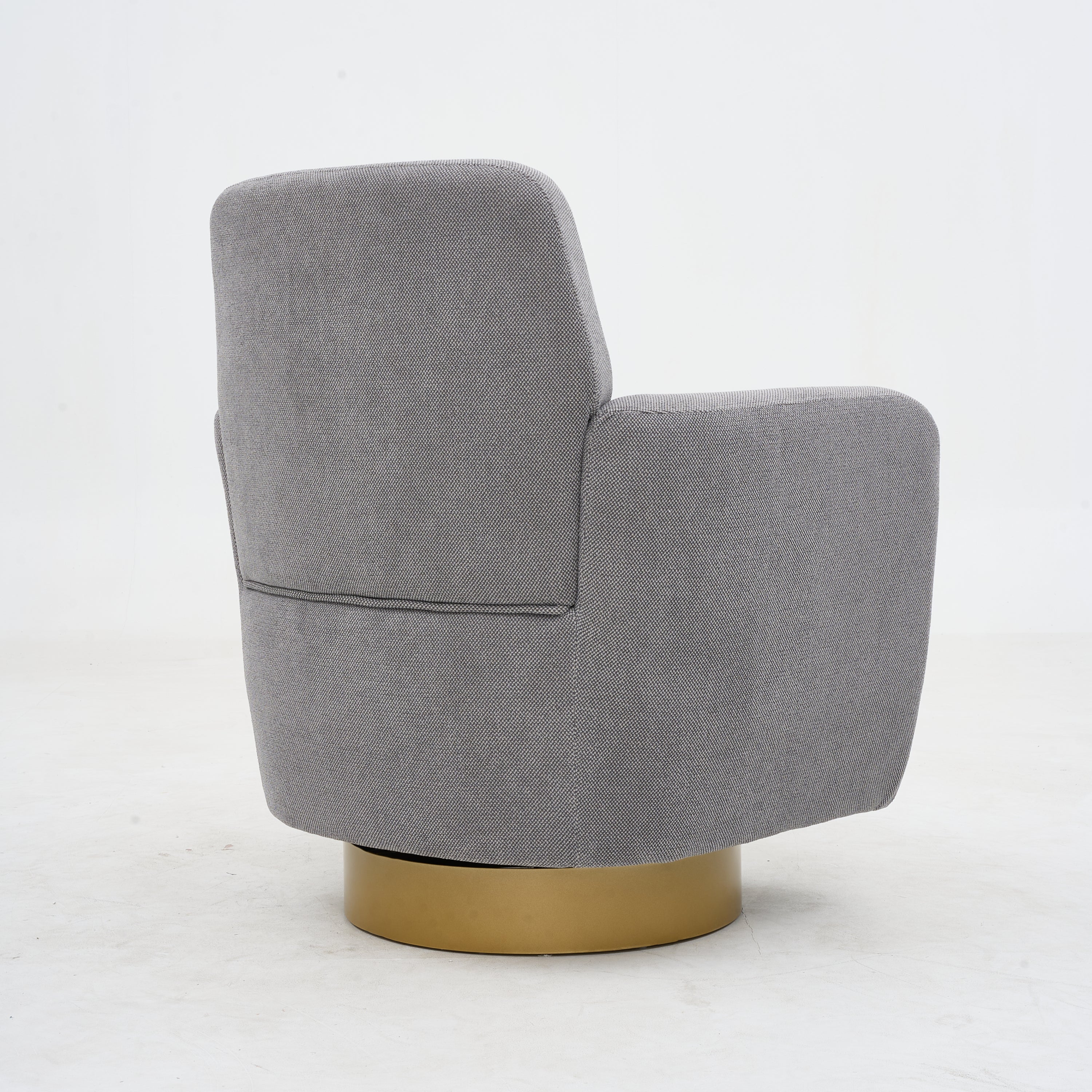 360 Degree Rotation Armchair Cotton Linen