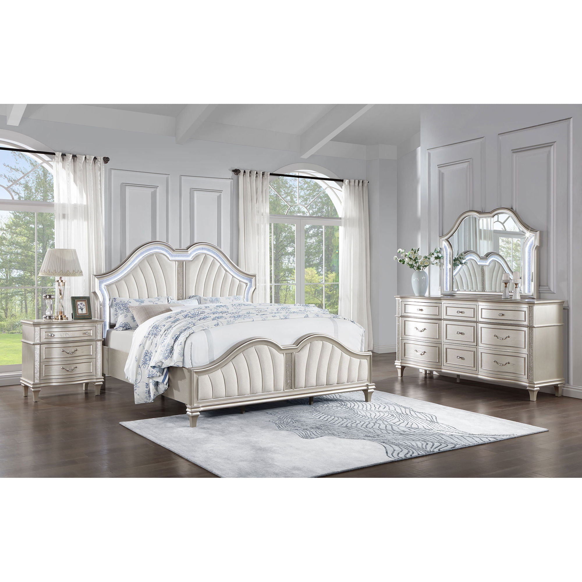 Evangeline - 4 Piece Bedroom Set