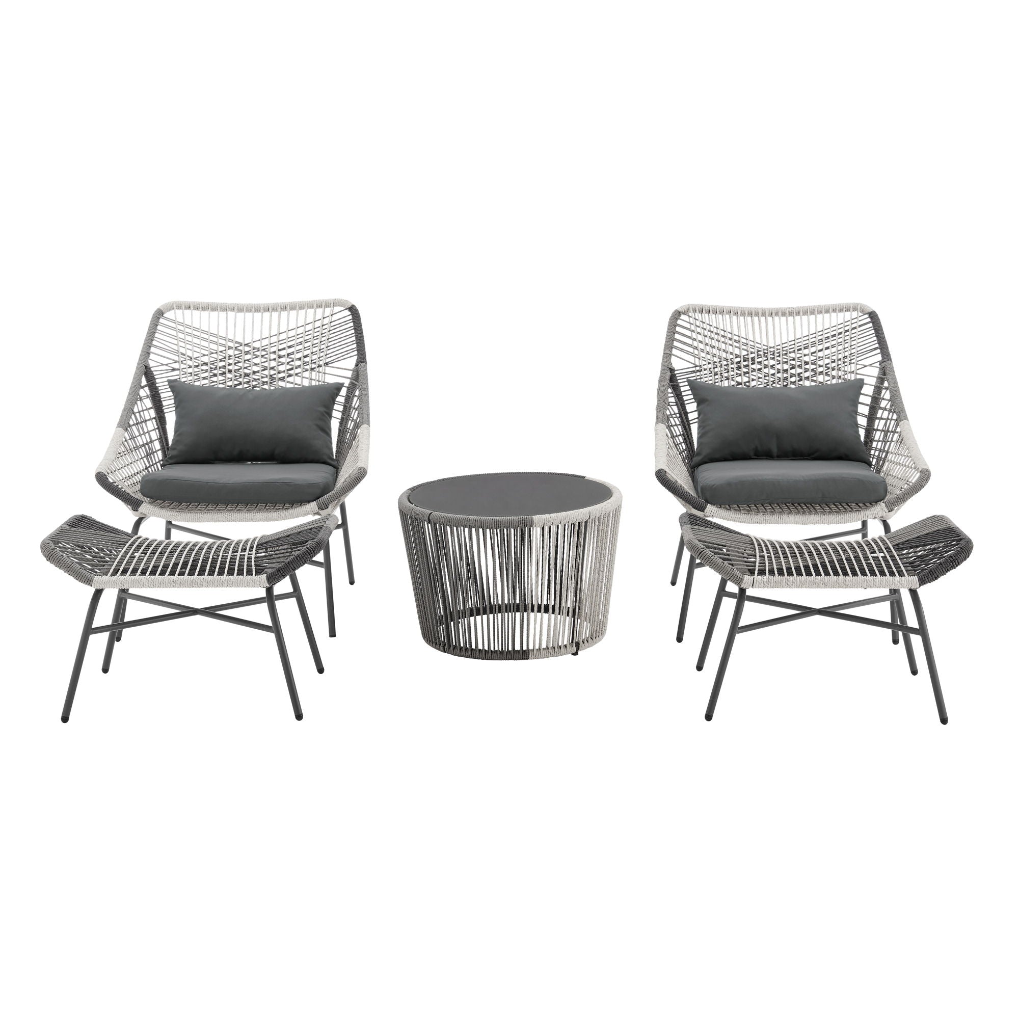 Ashland - 5 Piece Outdoor Conversation Set