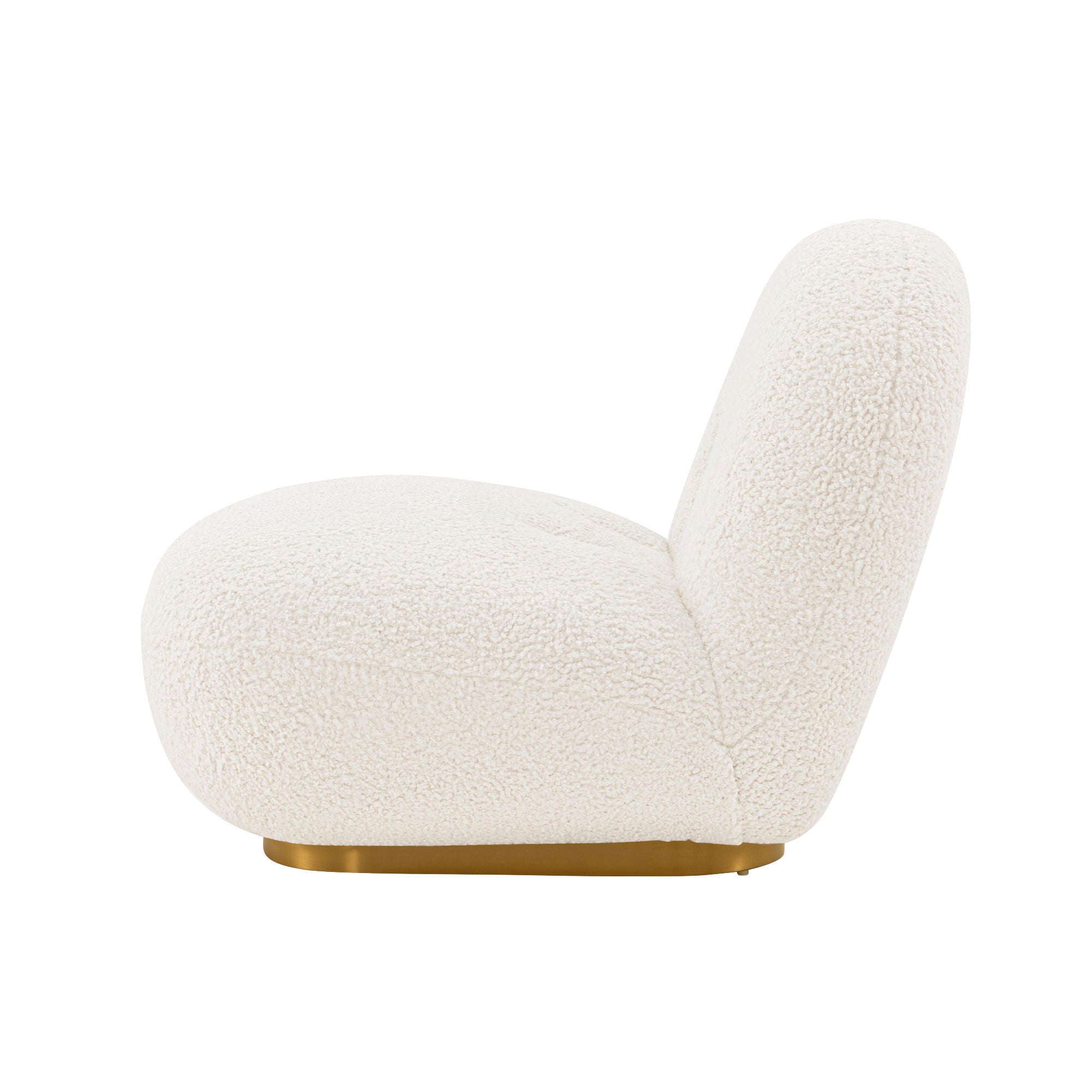 Edina - Lounge Accent Chair - White
