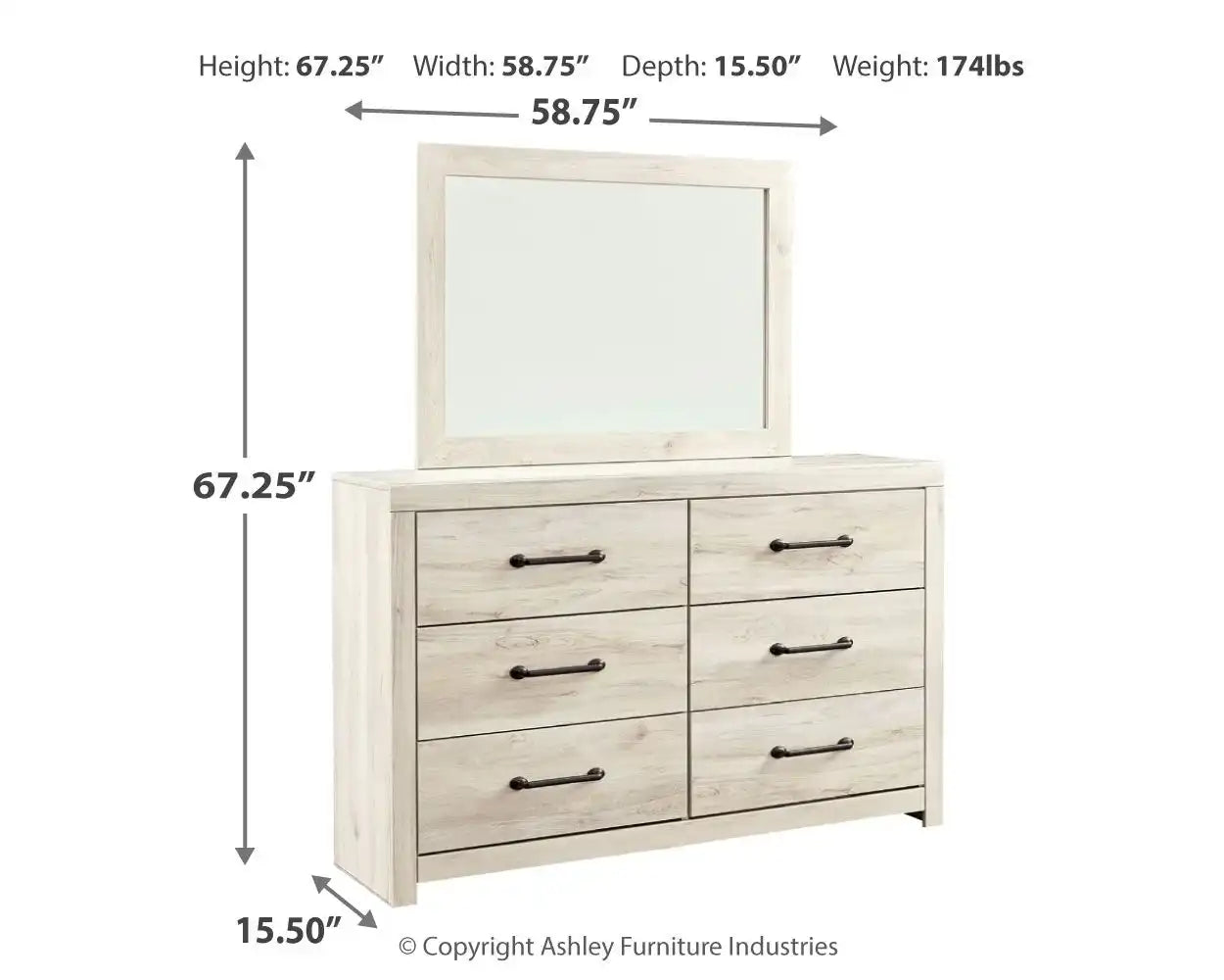 Cambeck - Dresser - Best Buy Furniture