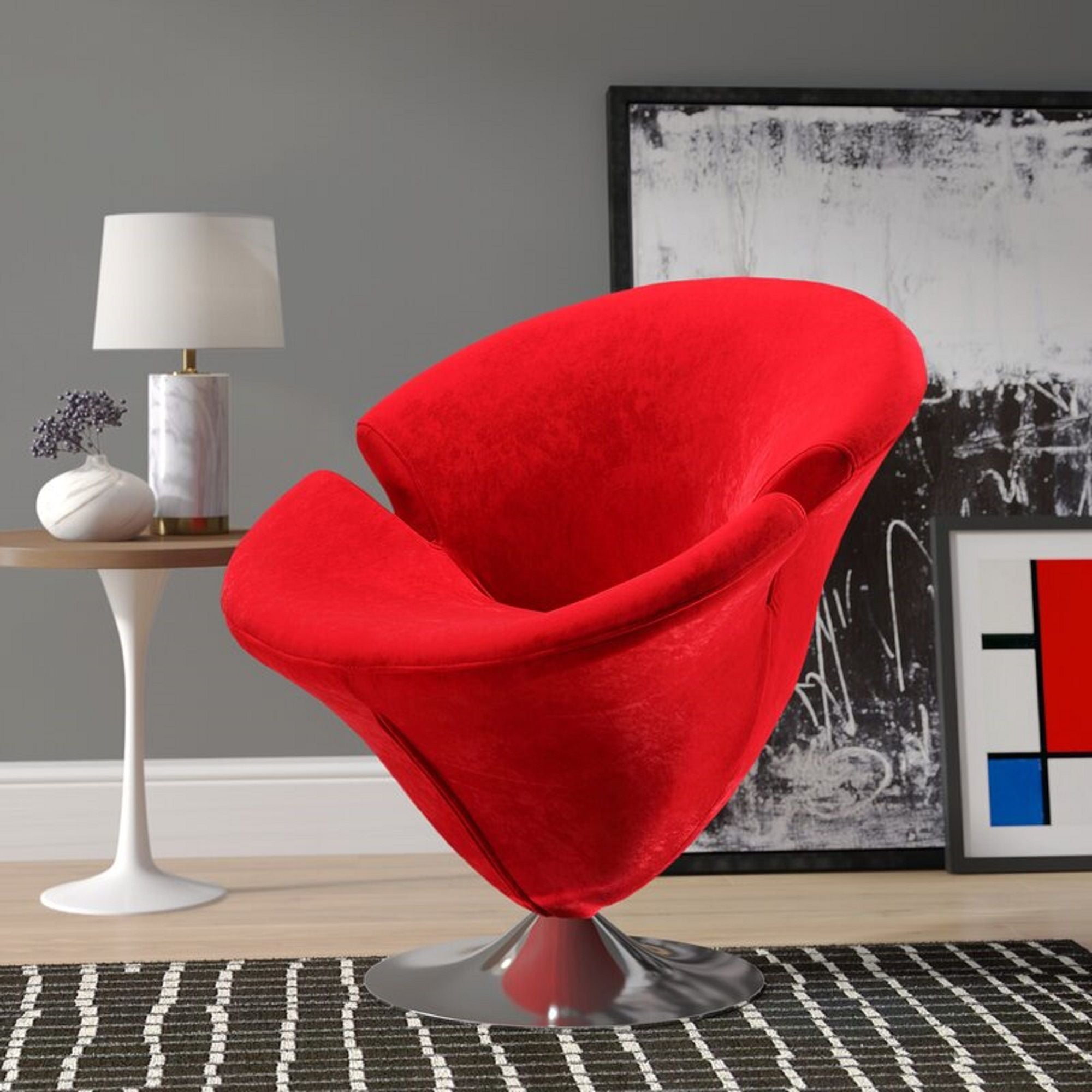 Tulip - Swivel Lounge Chair