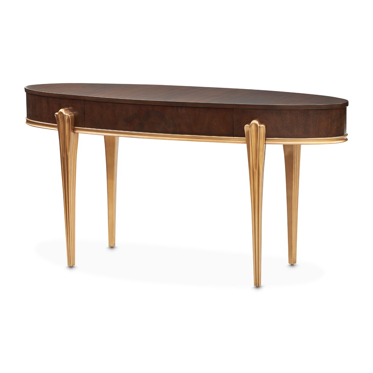 Camellia Field - Vanity Desk - Warm Pecan