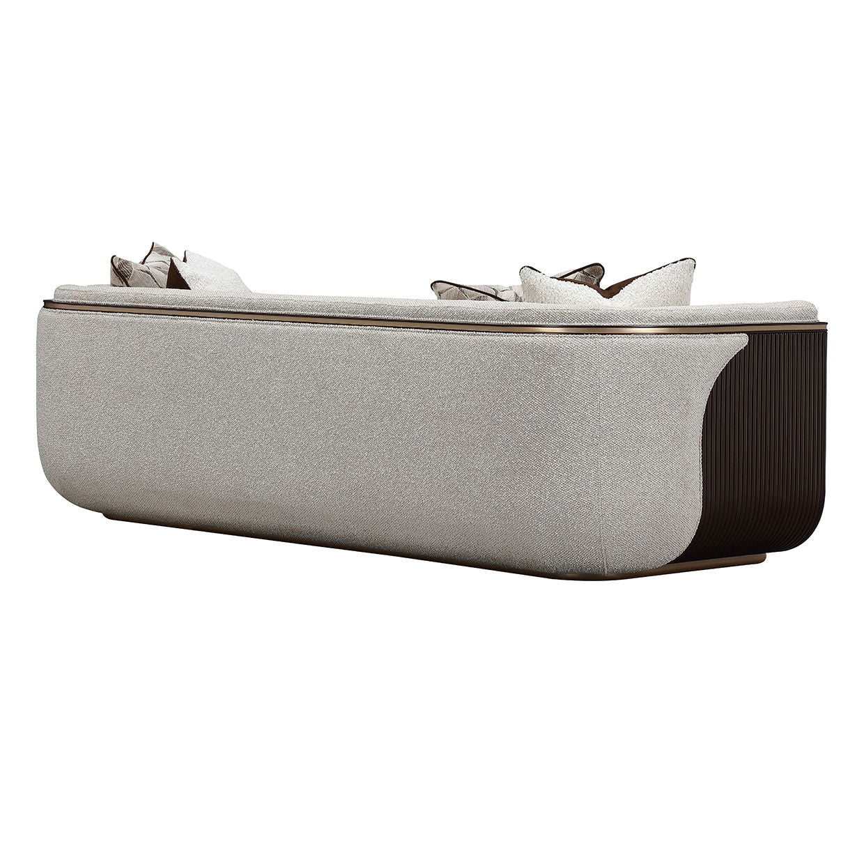 West Kensington - Sofa - Buff / Medium Espresso