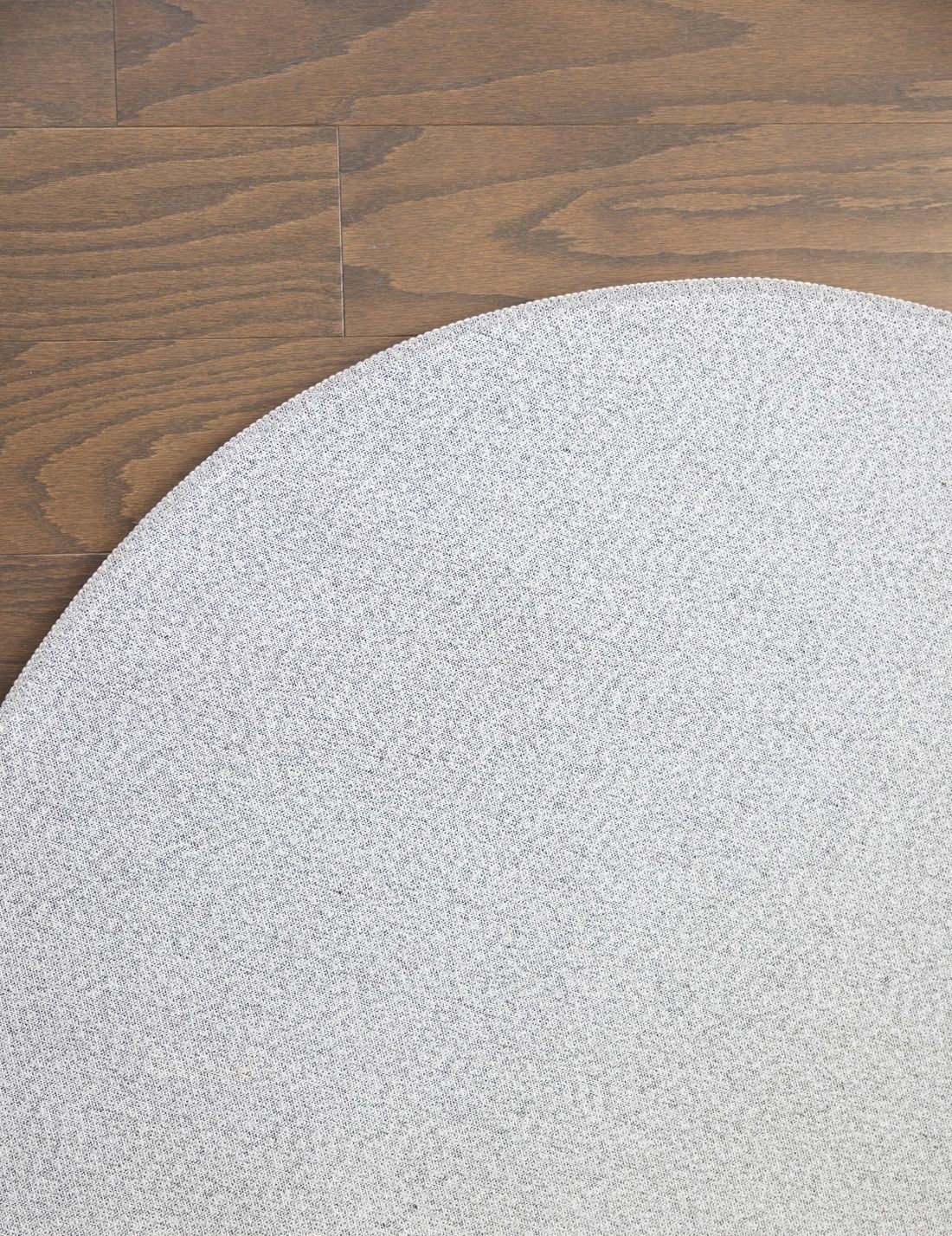 Rabbit - Washable Non - Slip Round Rug - Ivory / Light Brown - Best Buy Furniture