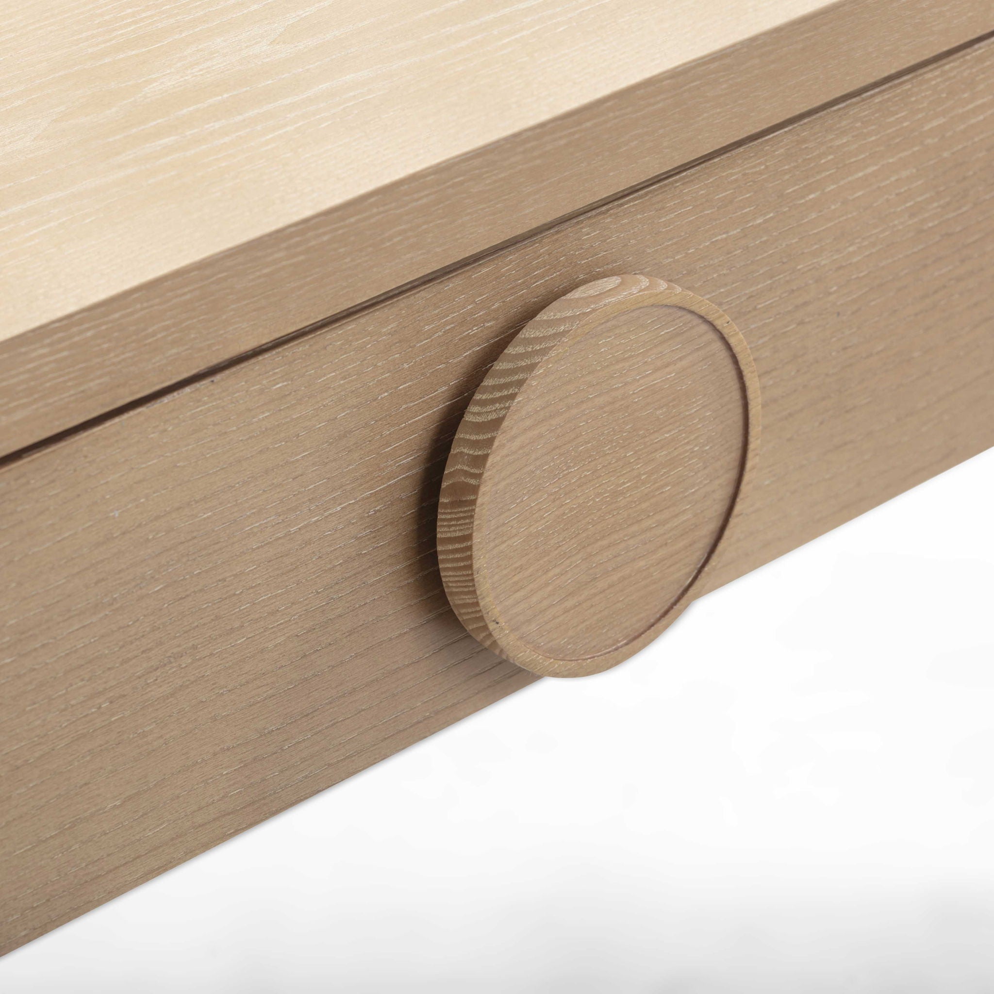 Moonrise - 2 Drawer Vanity Desk - Natural Ash