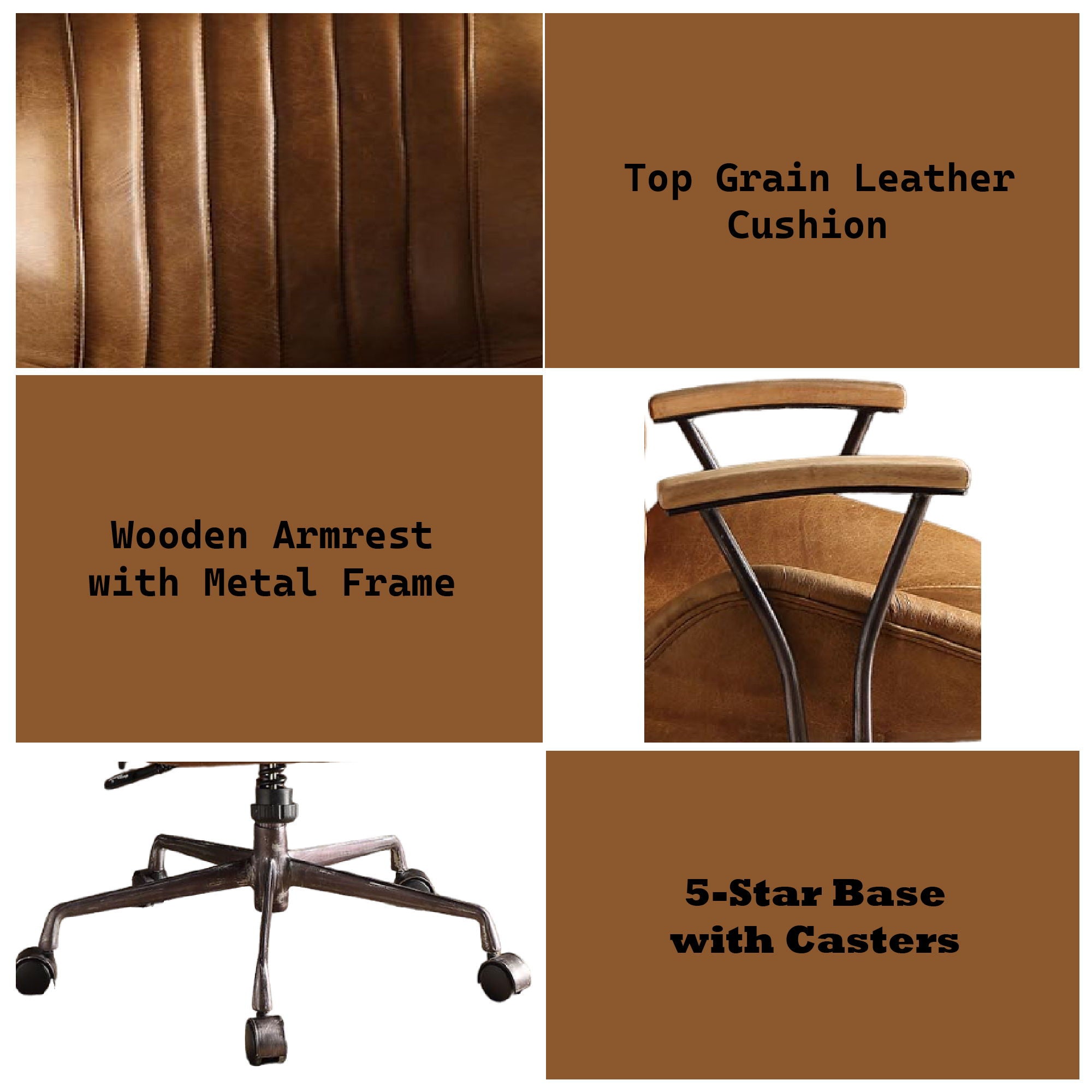 Hamilton - Top Grain Office Chair