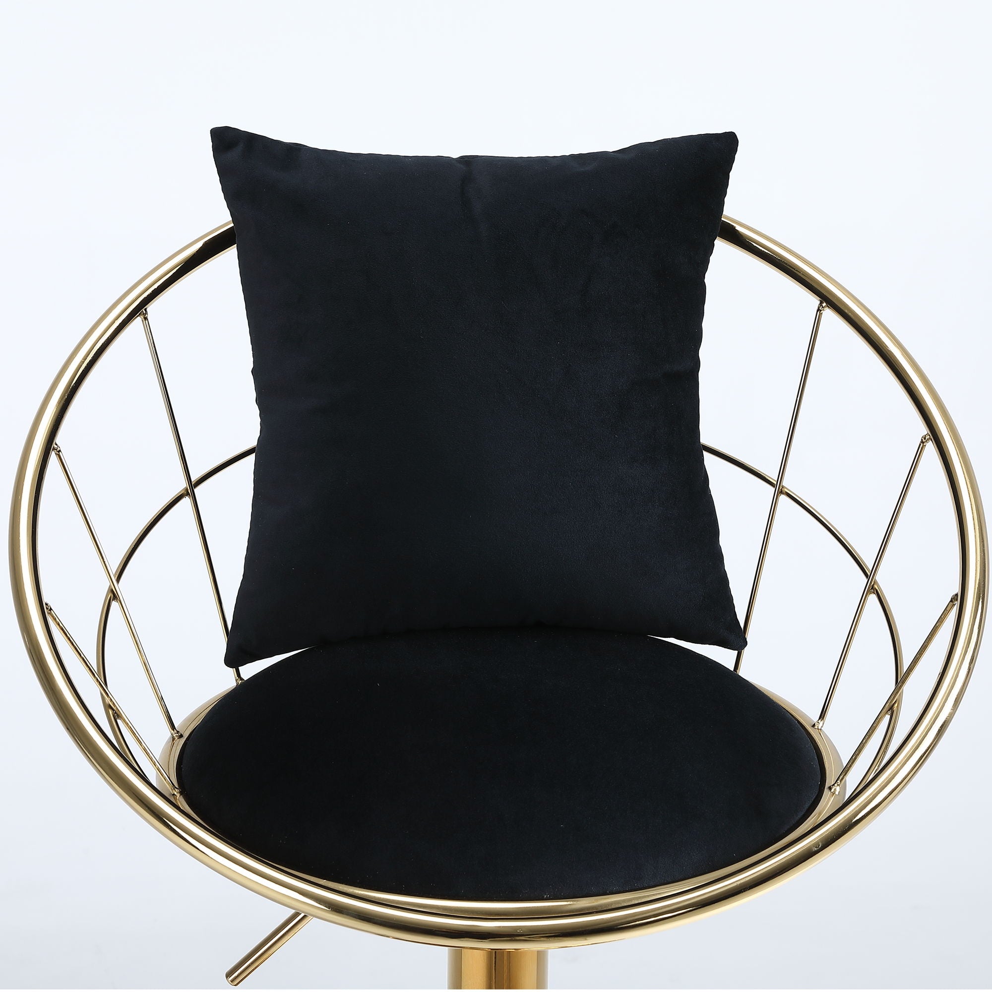 Unique Design Bar Chair, 360 Degree Rotation, Adjustable Height, Suitable For Dining Room And Bar