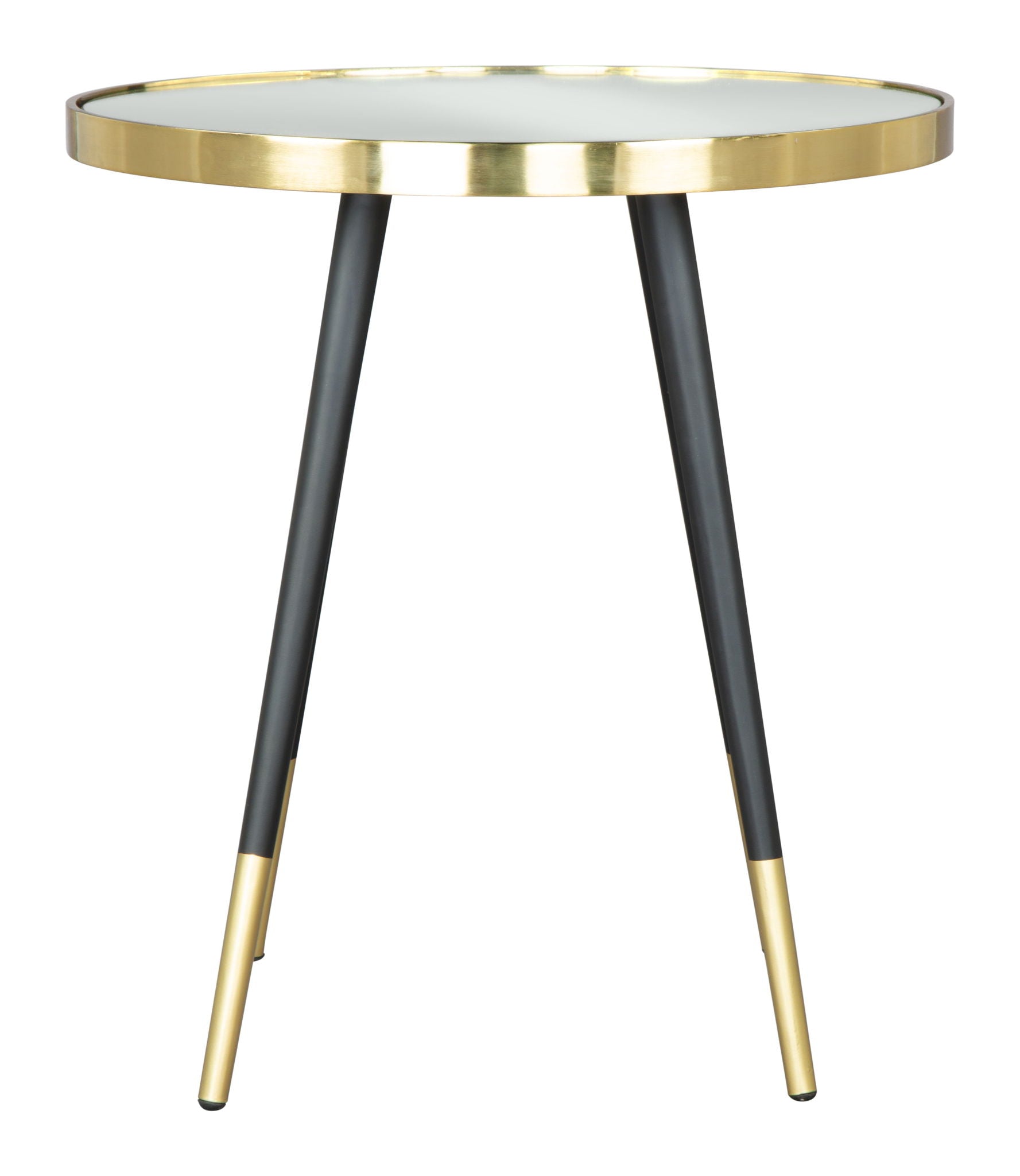 Particle - Side Table - Black & Gold