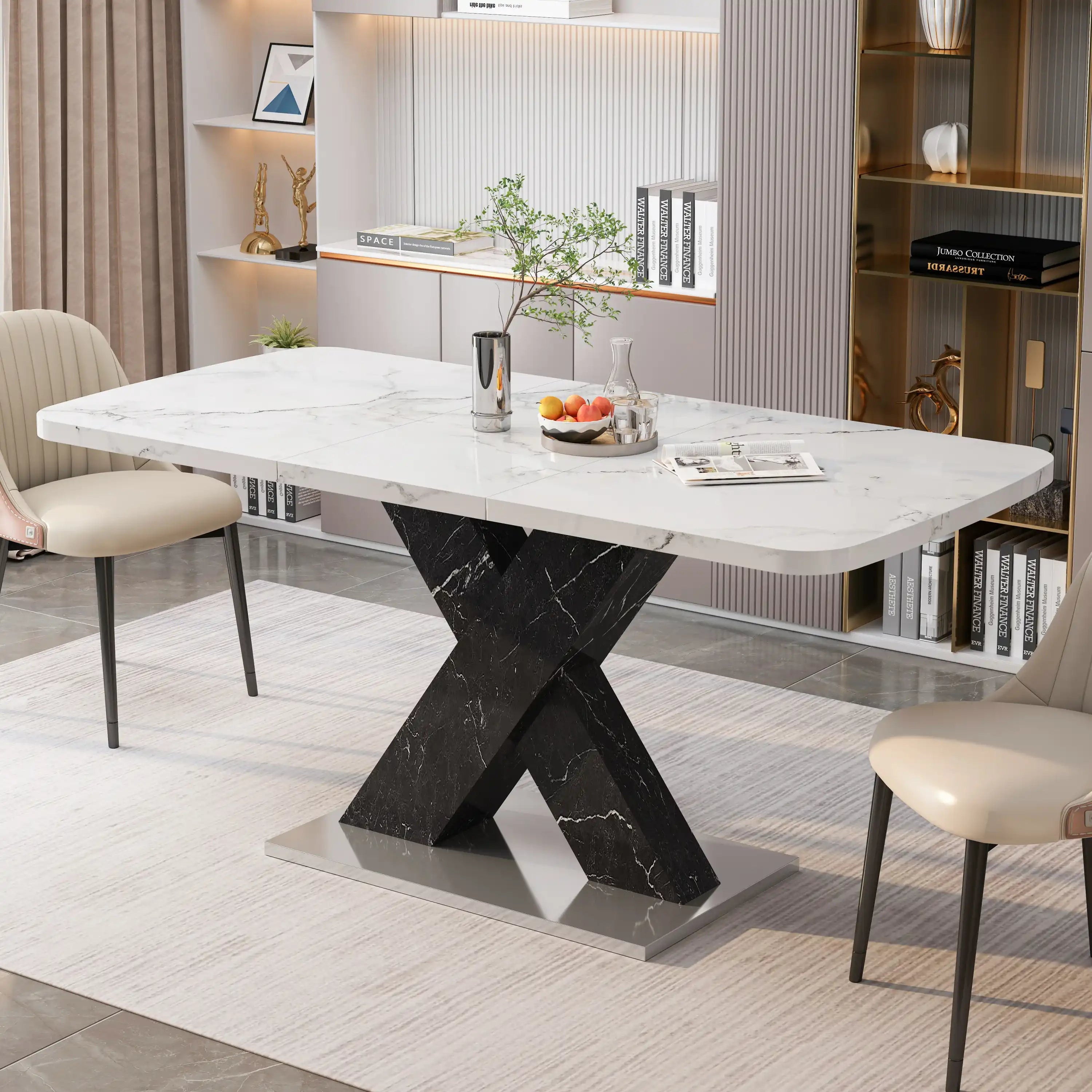 Perri Modern Extension Dining Table