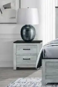 Kicks - Nightstand - Gray Wash - Best Buy Furniture