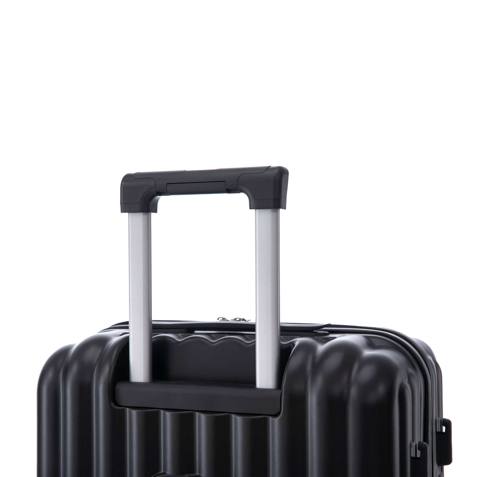 20" / 24" / 28" 3 Pieces / Set Spinner Wheel Luggage, Carry On Suitcase, With Cup Holder & USB Port & Phone Holder