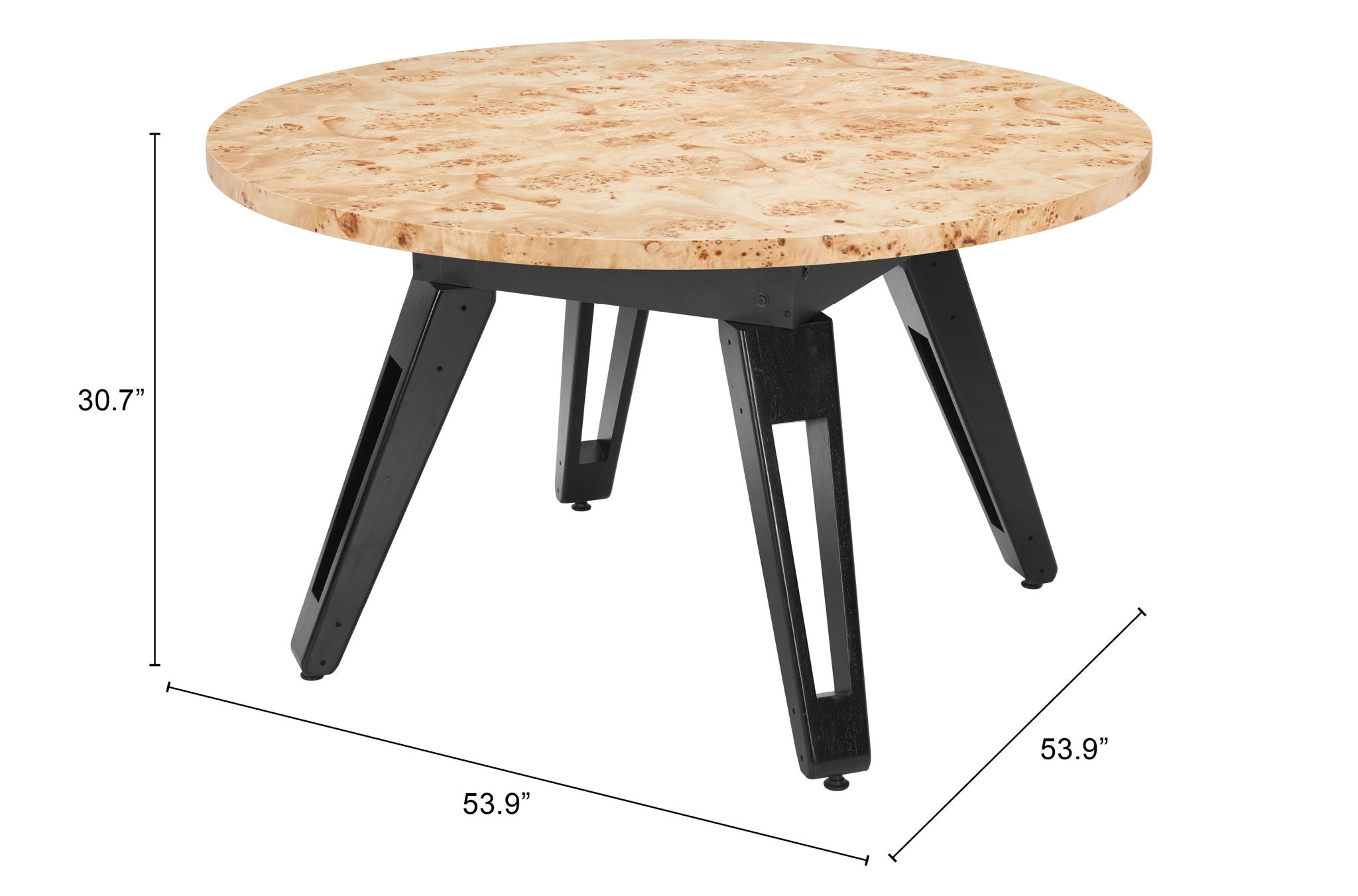 Burl - 2 in 1 Table - Natural