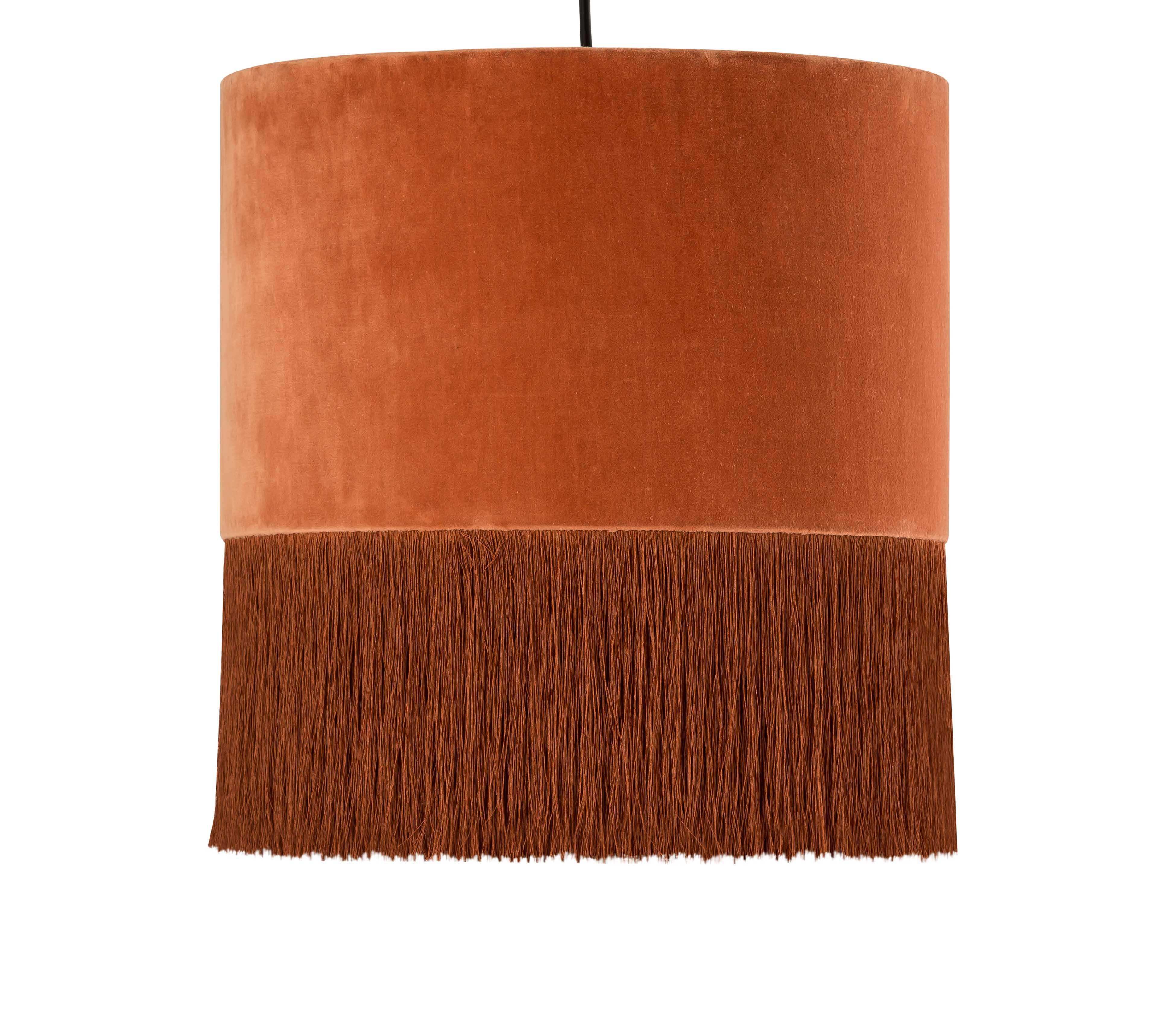 Atolla - Tassel Pendant - Brick