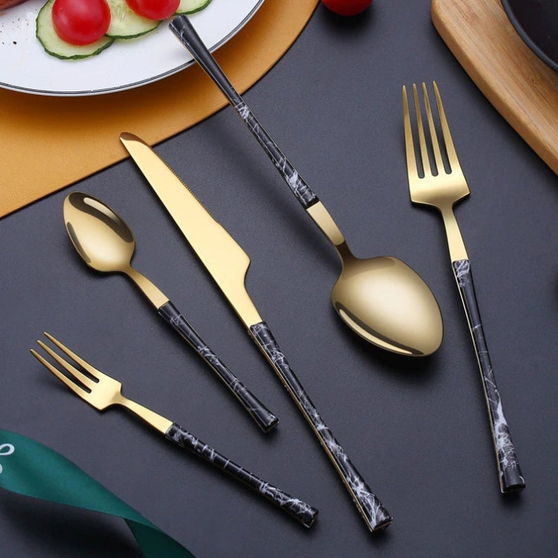 Marmo Silverware Set