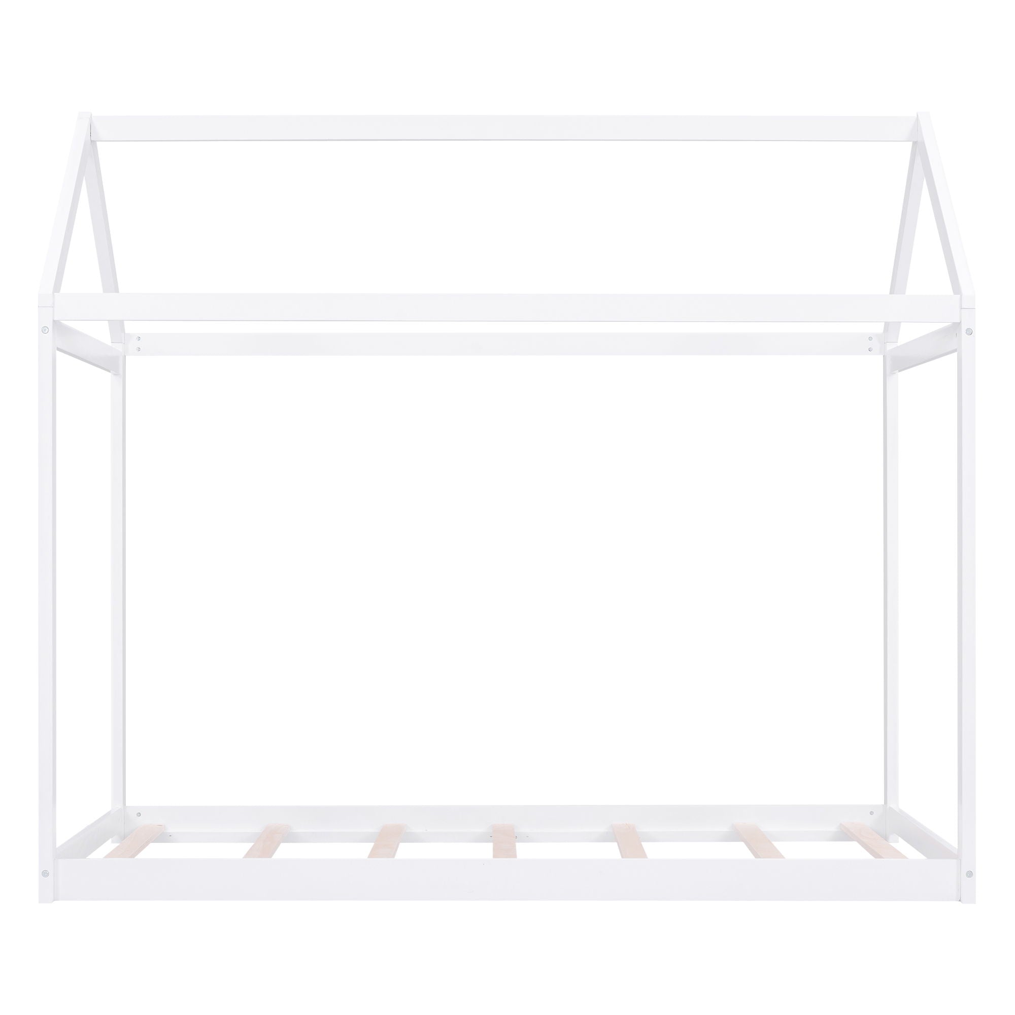 Wooden House Shaped Bed