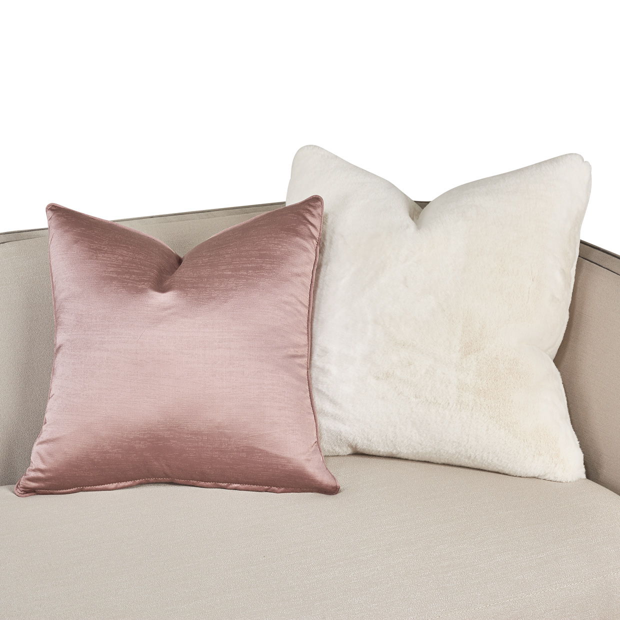 Linea - Sofa - Metallic/Silver Mist