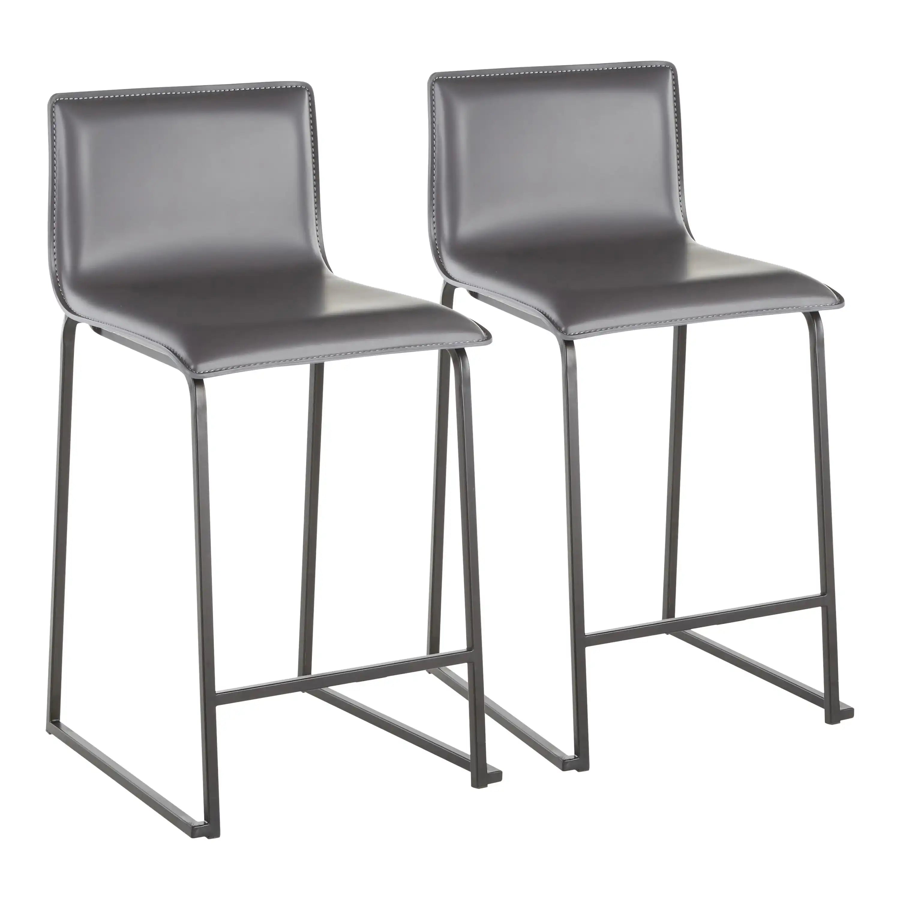 Mara - Upholstered Contemporary Counter Stool (Set of 2) - Best Buy Furniture