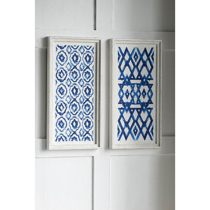 The Mariner’s Motif™ – Set of Coordinated Indigo Panels