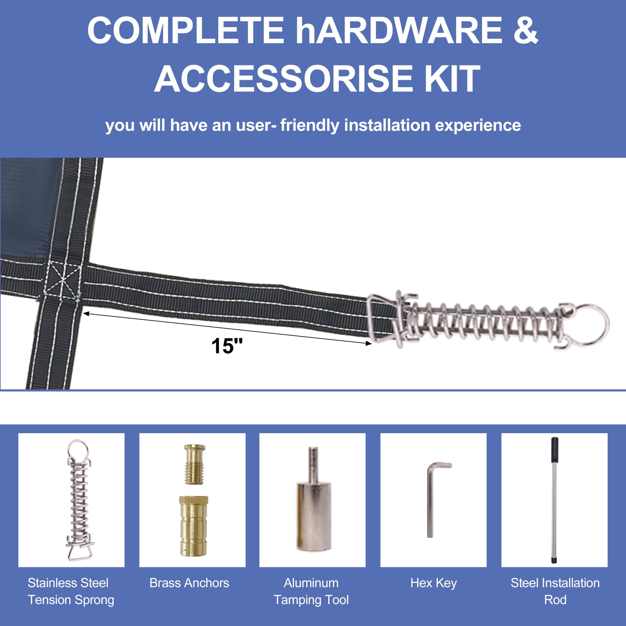 20 X 40 Ft High Strength Pool Safety Cover For Rectangular Inground Winter Swimming Pools