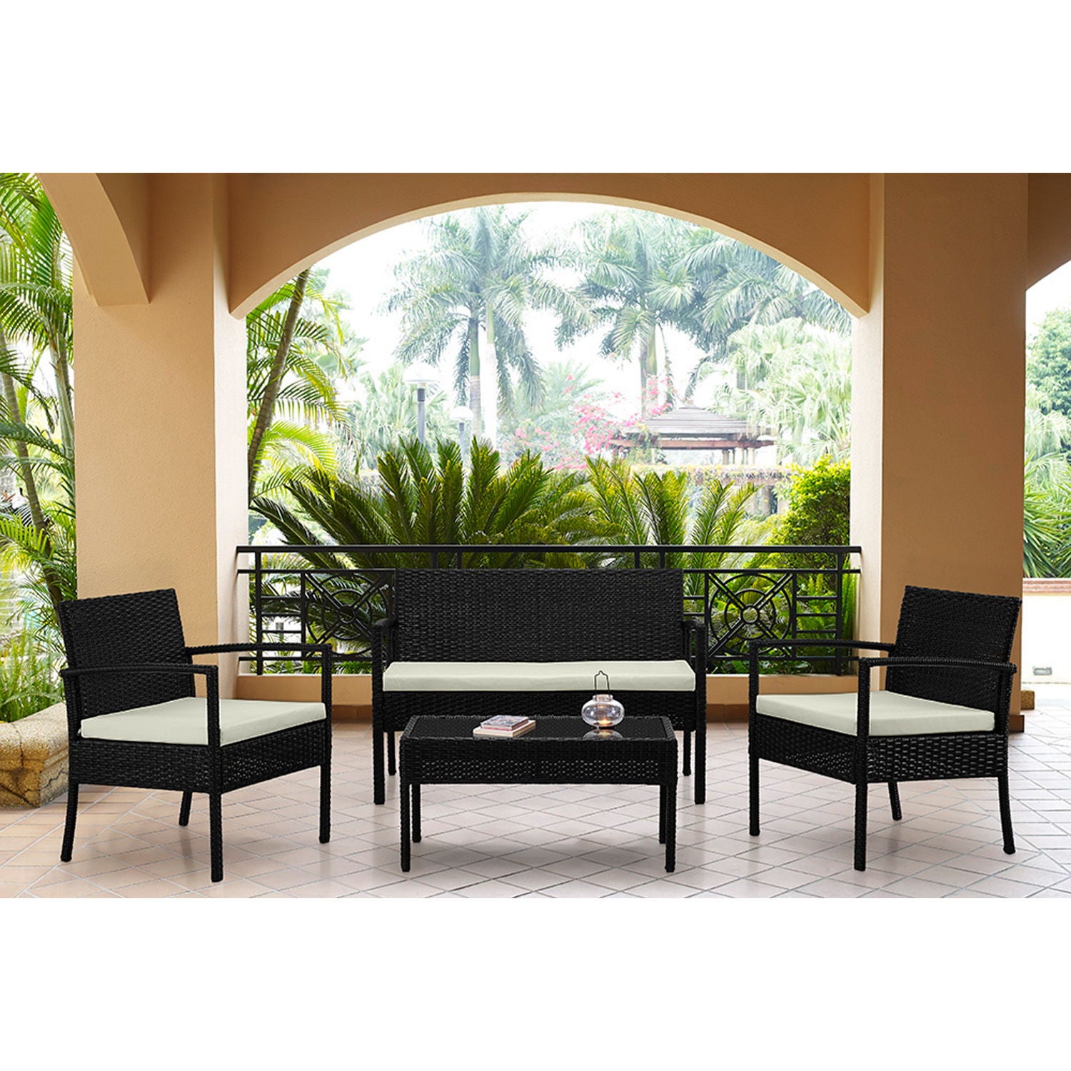 Noli - 4 Piece Outdoor Conversation Set