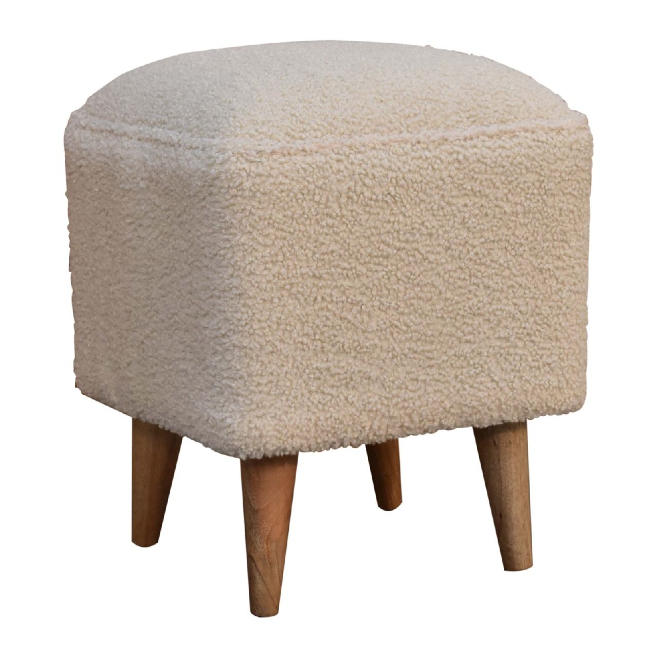 Squoval - Bench - Cream / Brown - Best Buy Furniture
