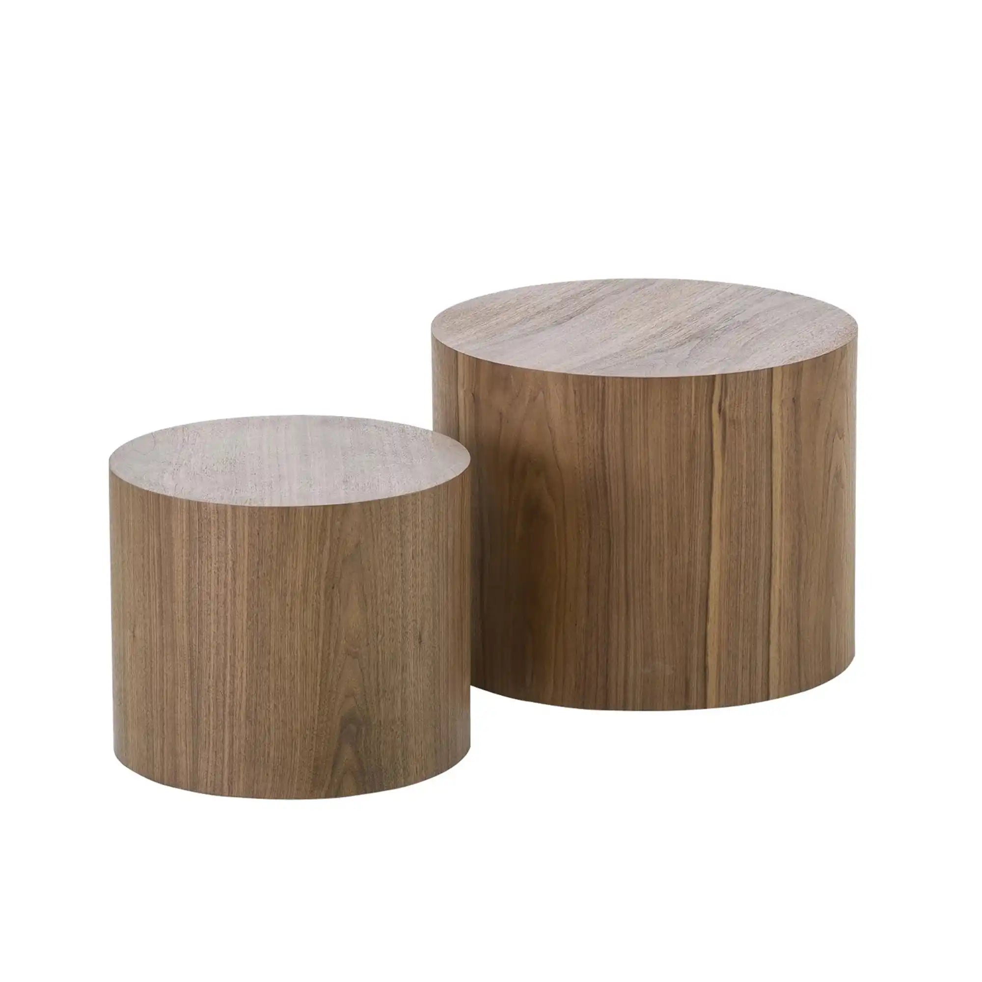 MDF with ash/oak/walnut veneer sidetable/coffee table/end table/ottoman(walnut) - Best Buy Furniture