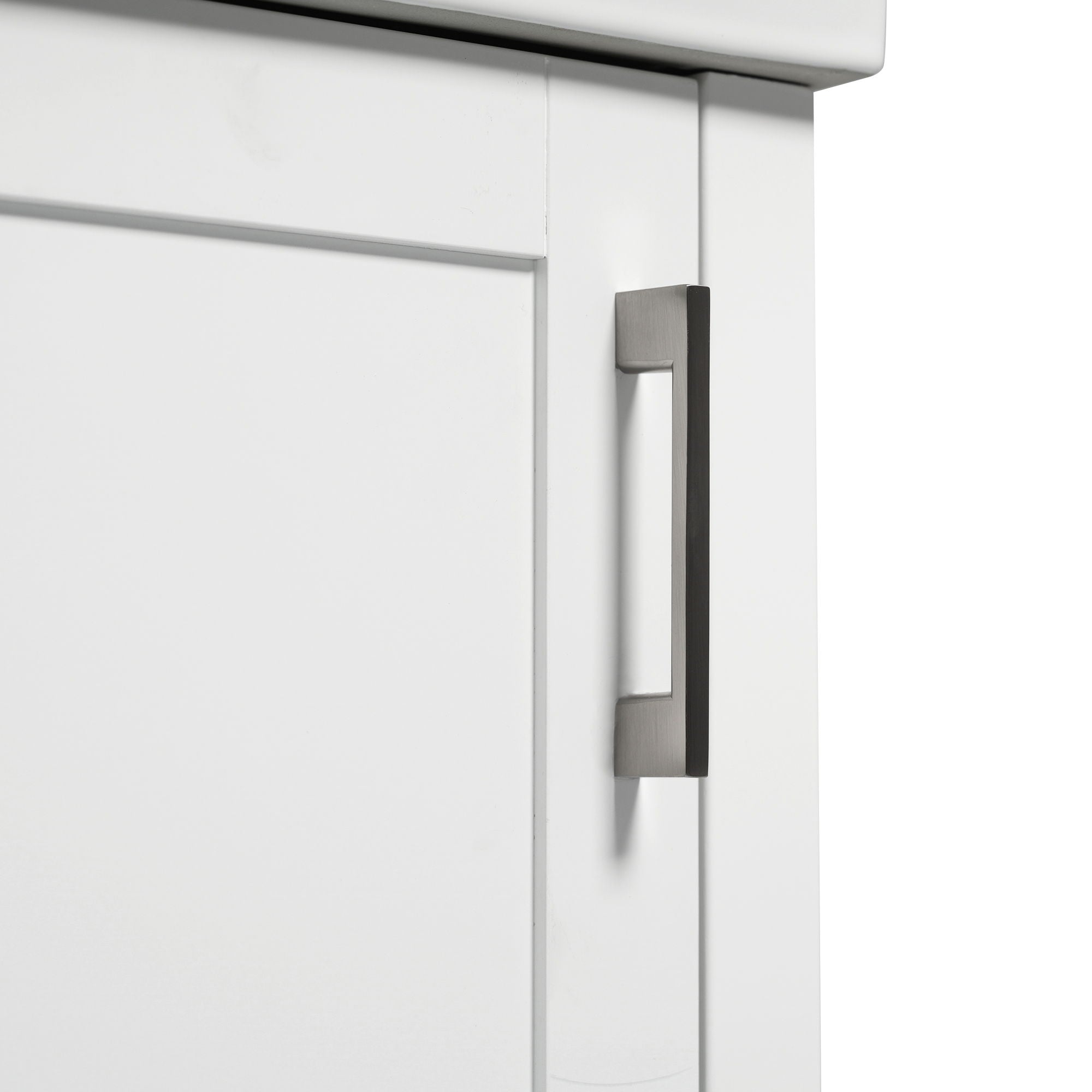 20.28" Bathroom Vanity With Sink & Storage - White