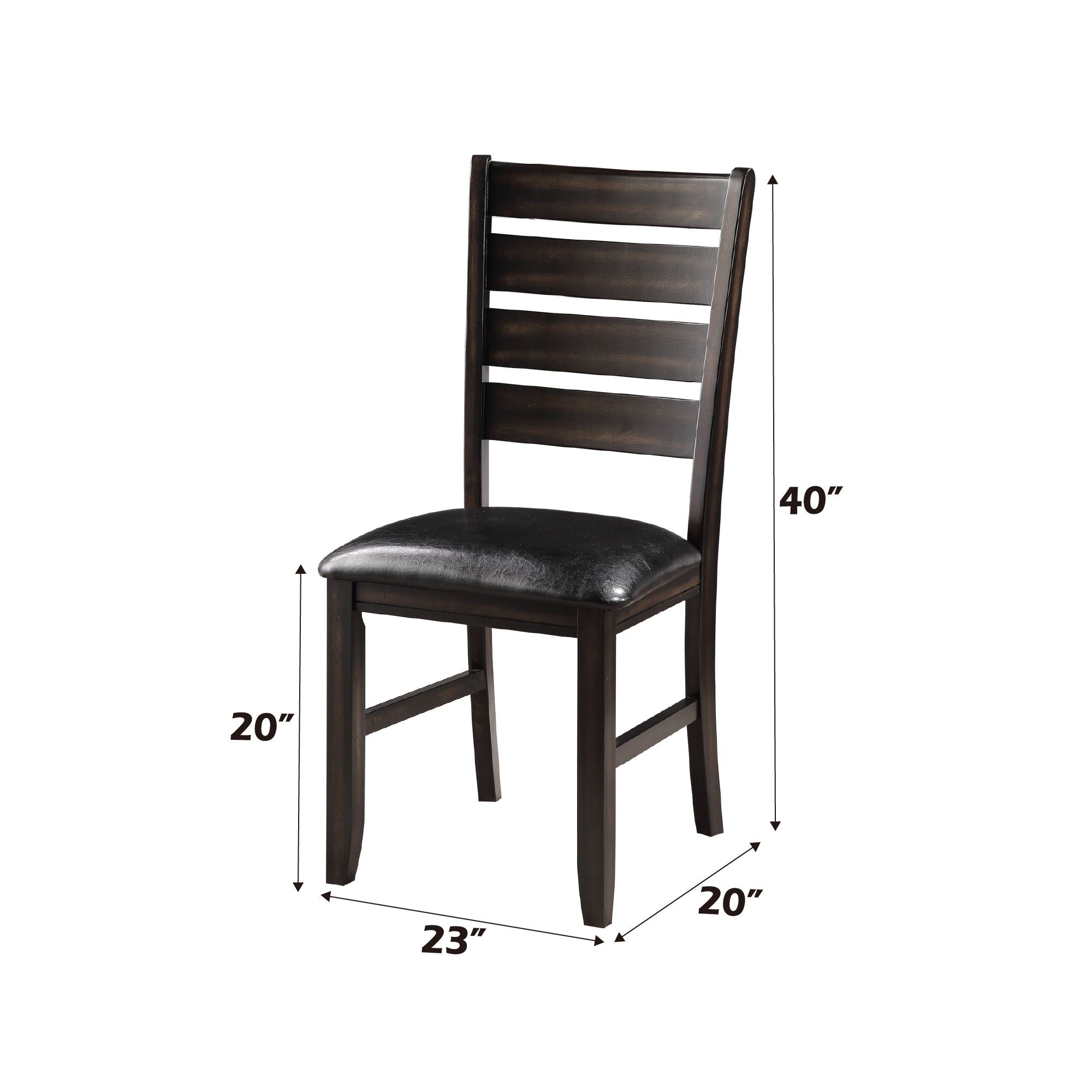 Urbana - Synthetic Leather Side Chair (Set of 2)