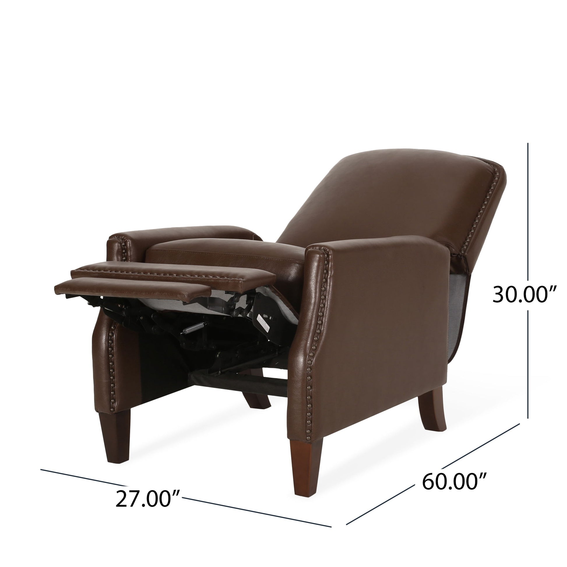 Recliner Chair With Rivets - Best Buy Furniture