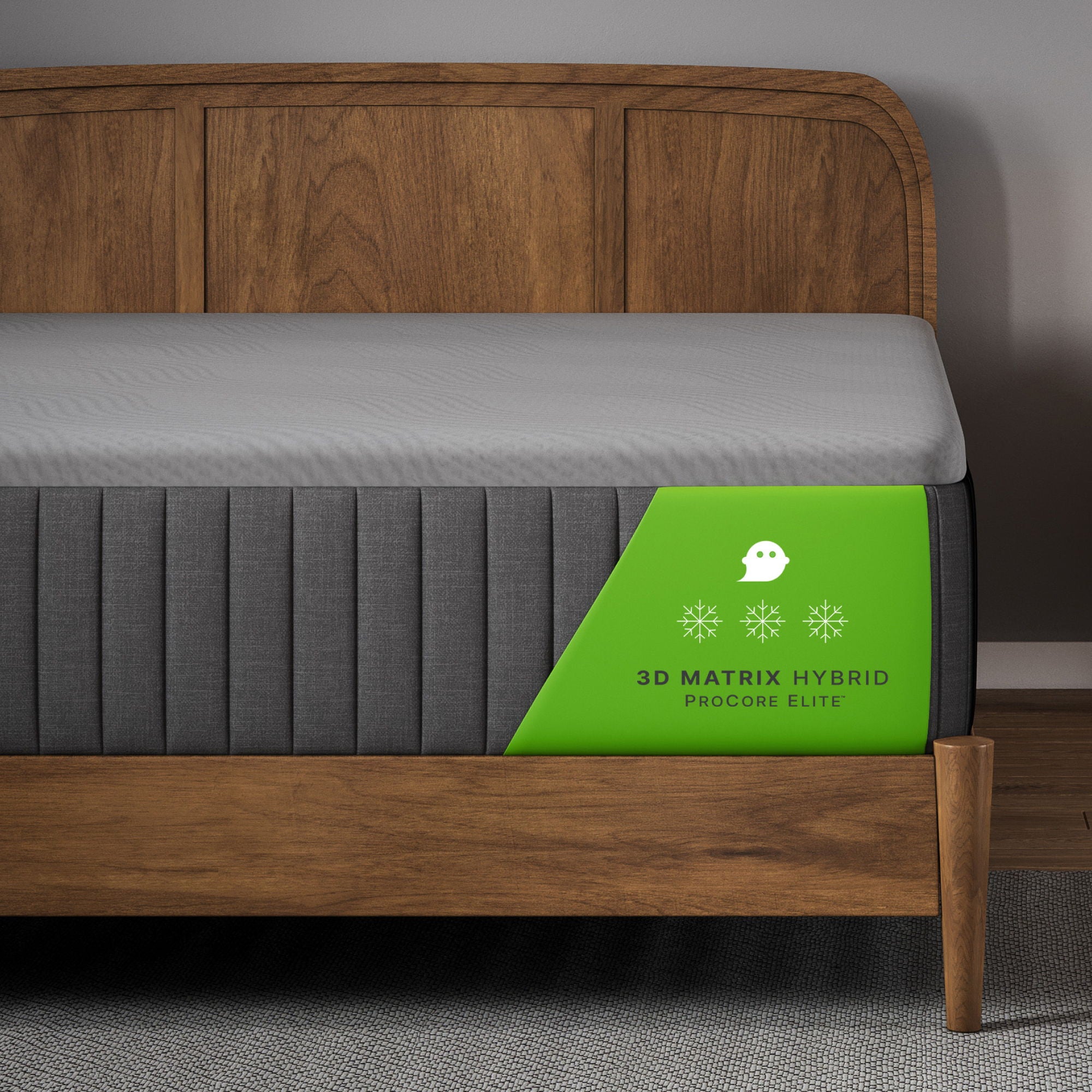 3D Matrix - 12" Hybrid Mattress, Medium Plush Feel