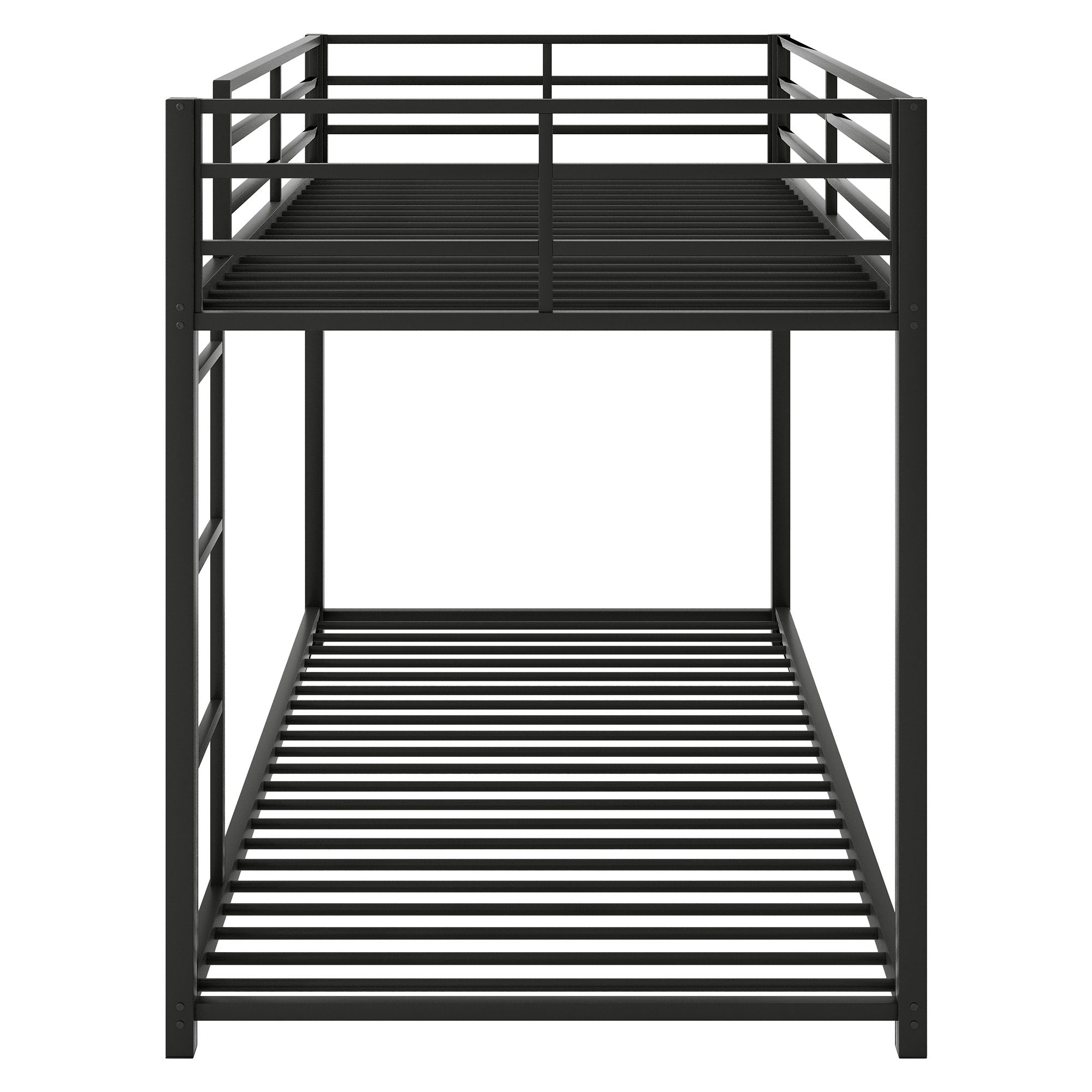 Metal Bunk Bed, Low Bunk Bed With Ladder