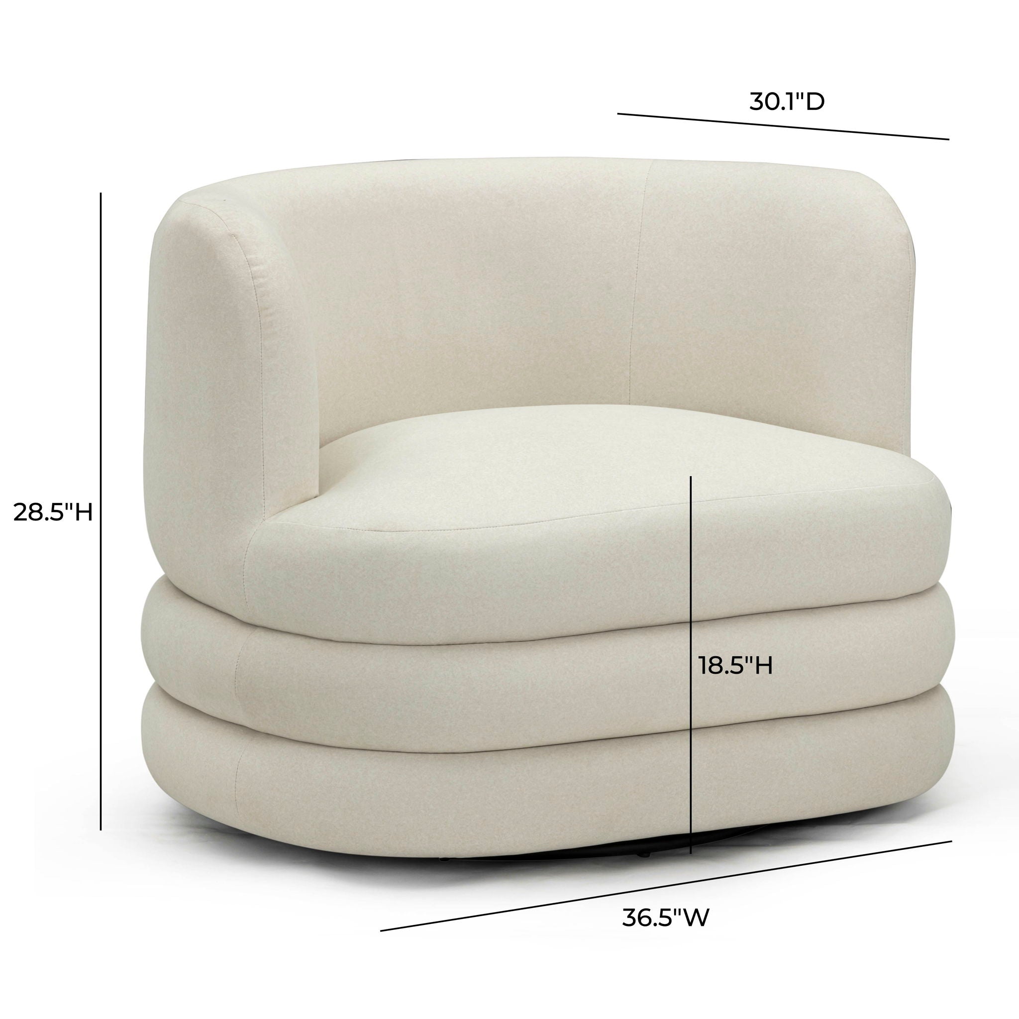 Astor - Swivel Hotel Lounge Chair