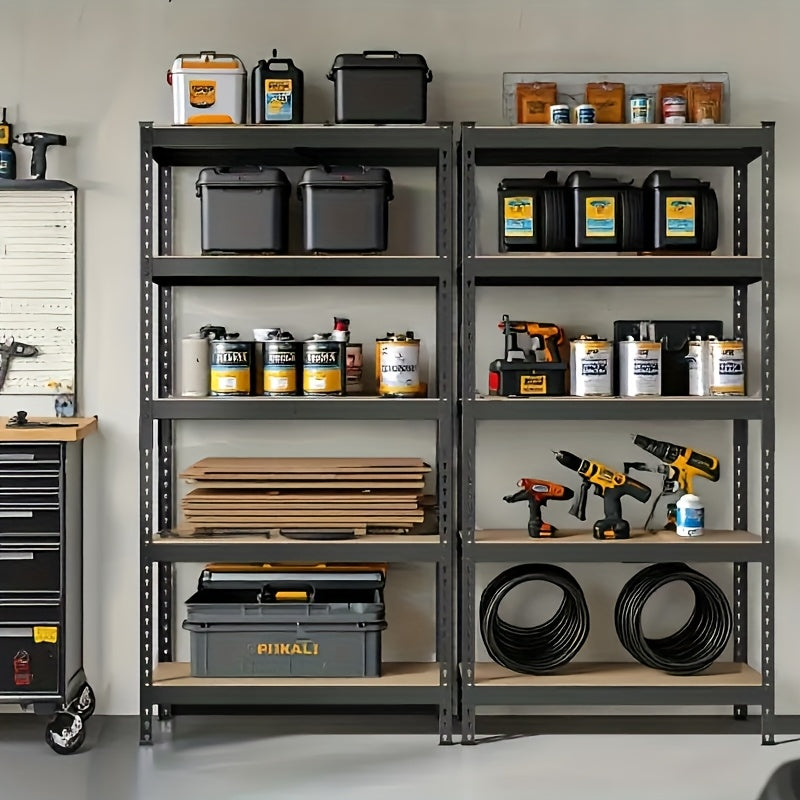 Heavy Duty Garage Shelving Unit Moktan Sabai 5 Tier Metal Storage Rack 2000lb