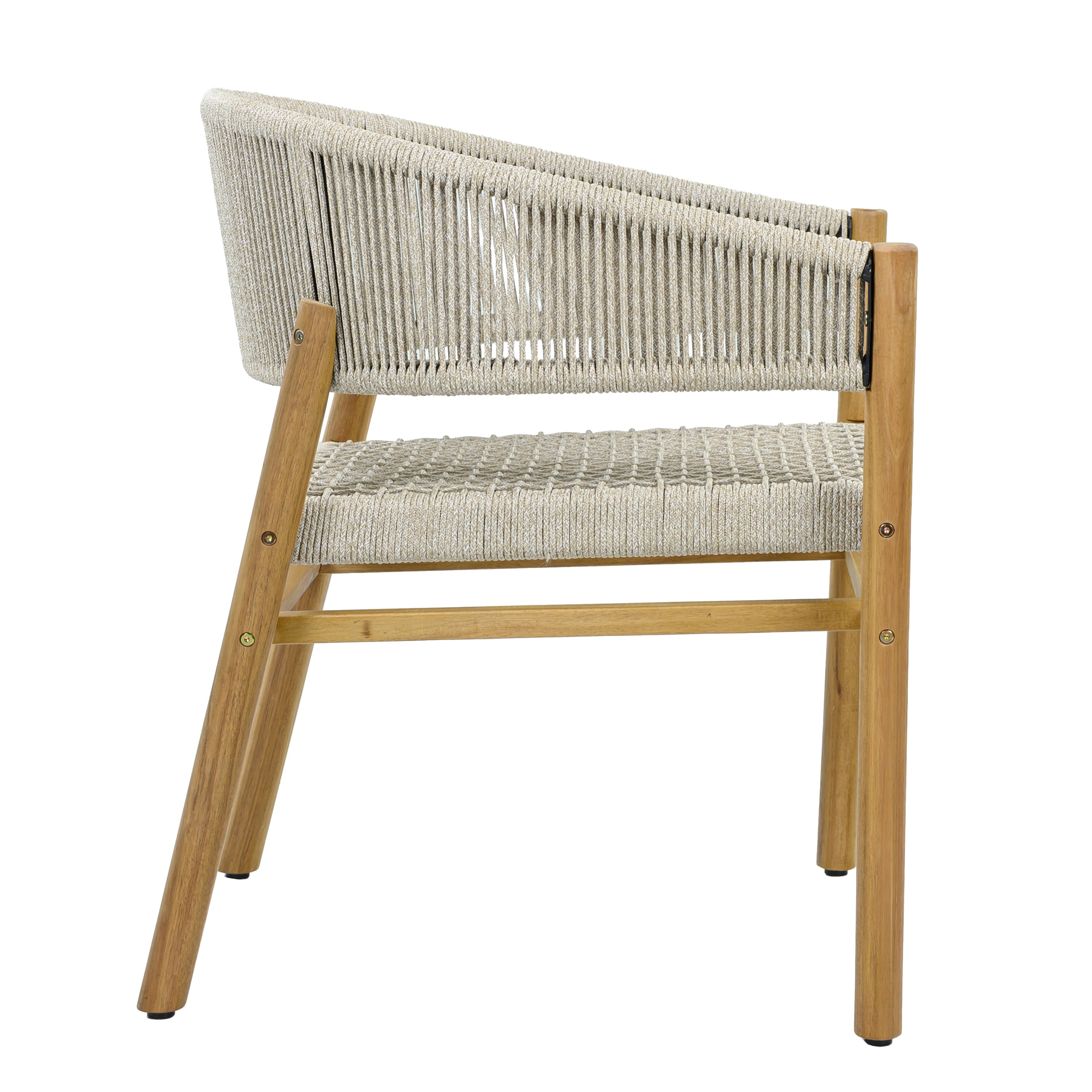 Outdoor Accent Chair Set 2 Person Seating Group