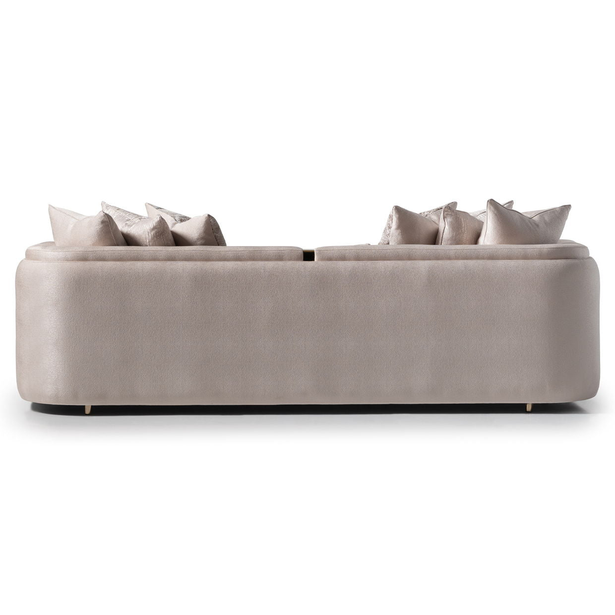 Carmela - Mansion Sofa - Almond/Gold
