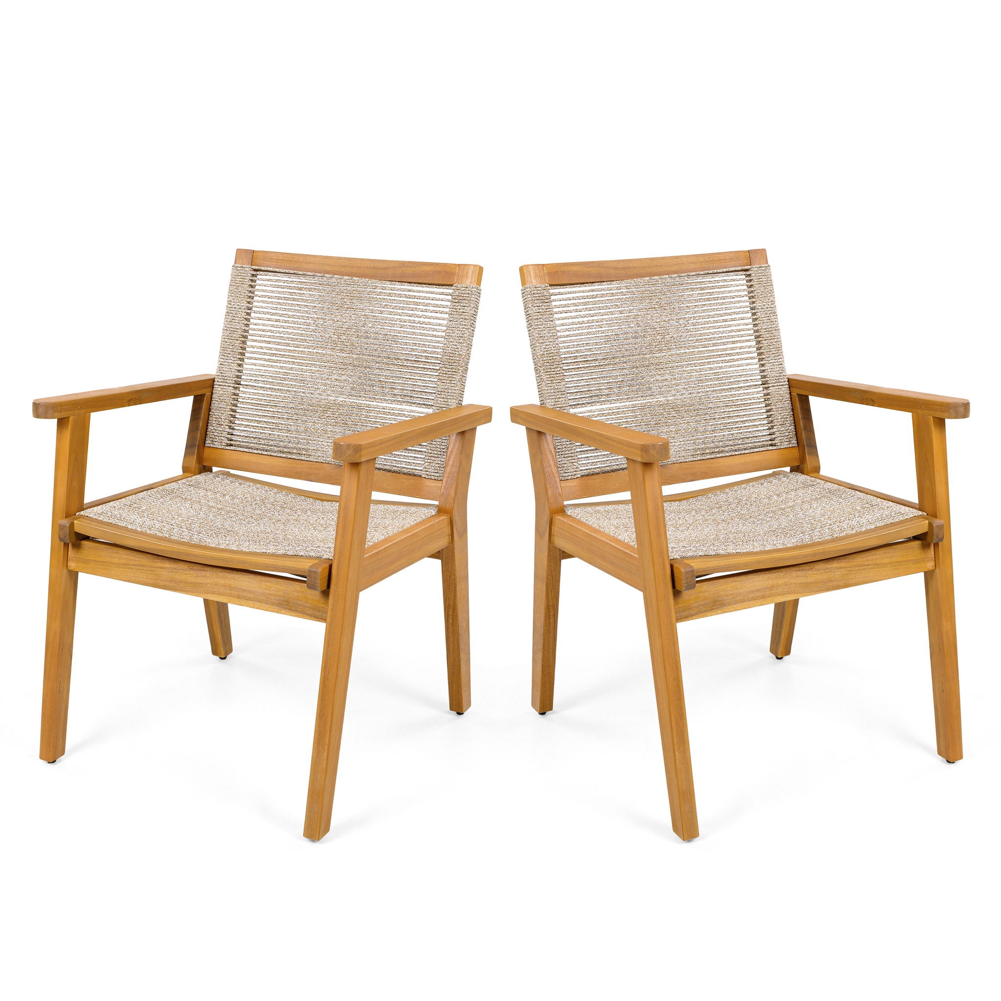 Outdoor Rope Dining Chair (Set of 2)