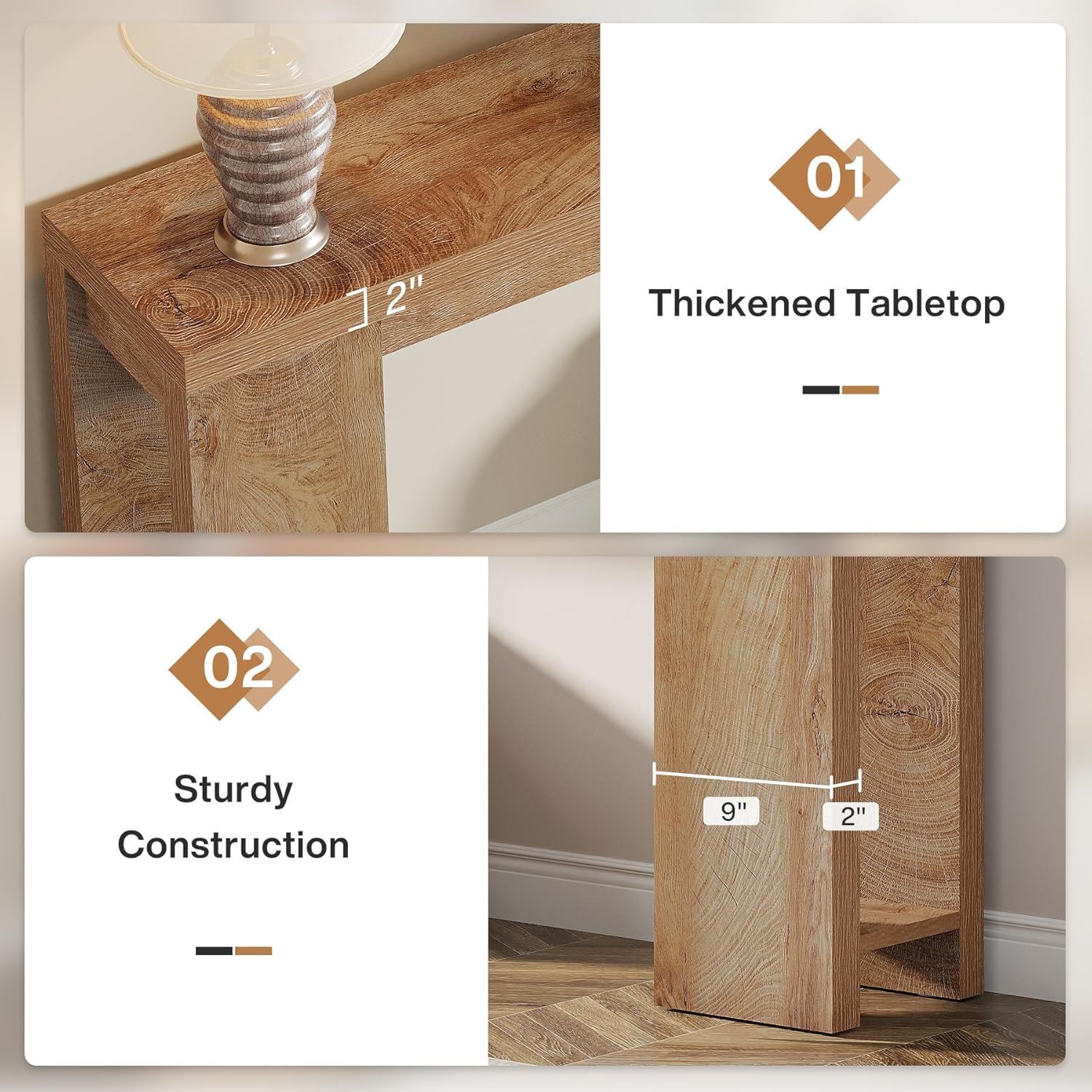 Extra Long Console Table For Living Hallway