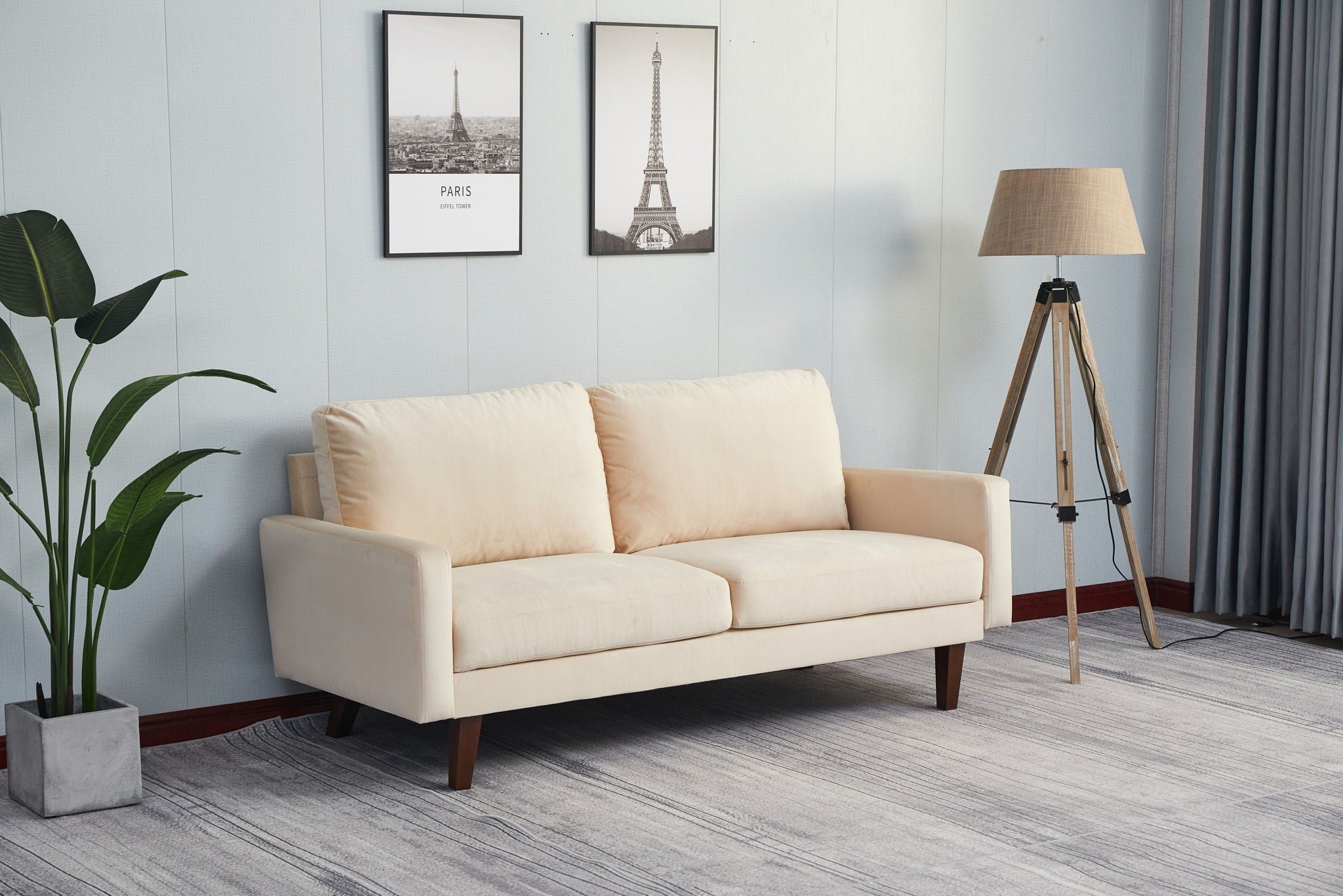 Comfortable Loveseat With Durable Construction