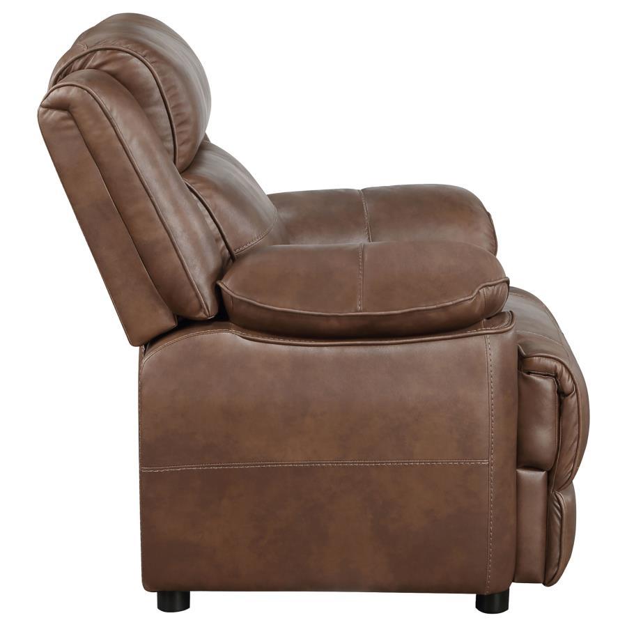 Ellington - Upholstered Padded Arm Sofa Set