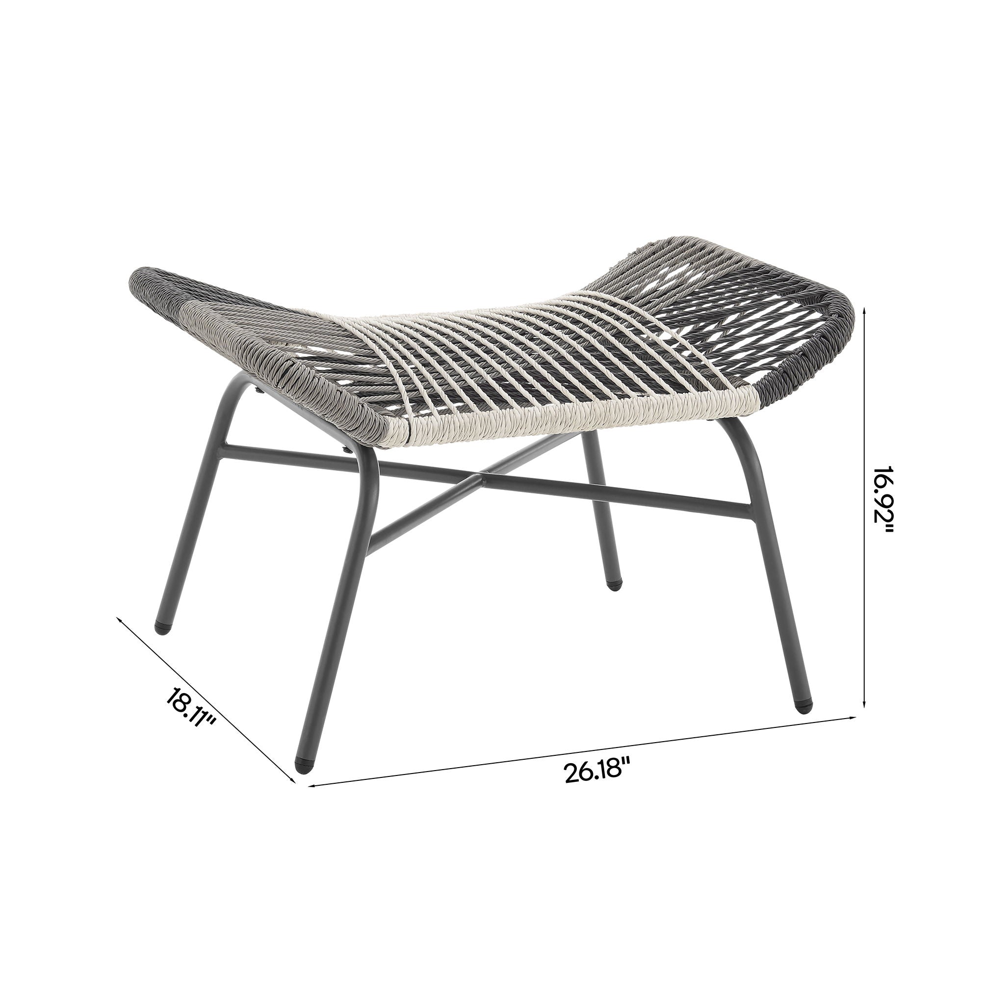 Ashland - 5 Piece Outdoor Conversation Set