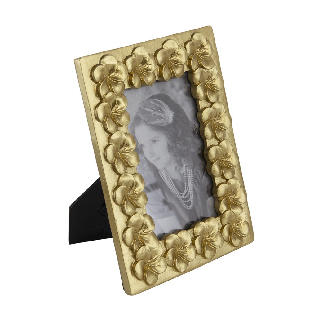 Vintage Photo Frame & Flower Design